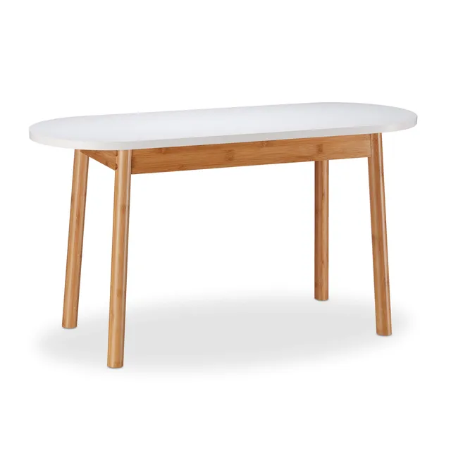 relaxdays-sitzbank-wei-mit-bambus-beinen-80-cm-holzbank-42-x-80-x-30-cm image 1