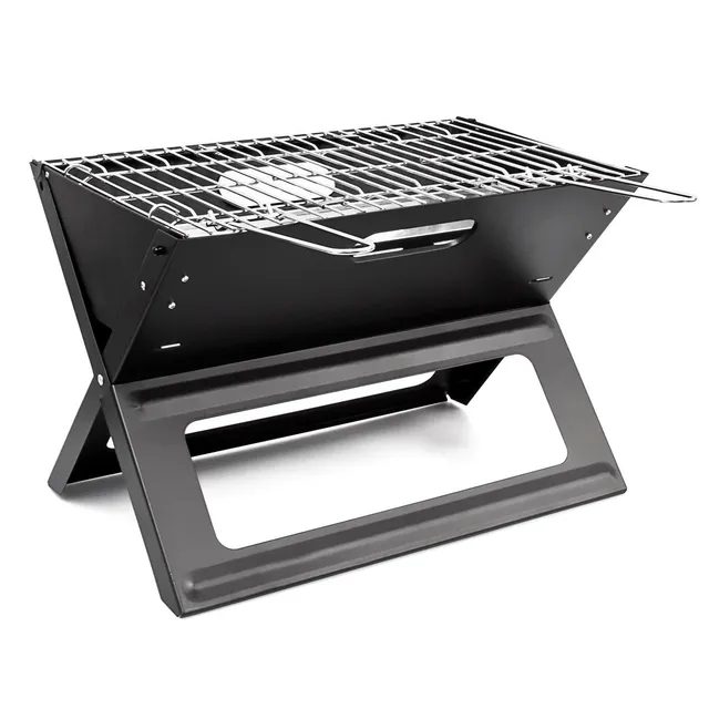 relaxdays-klappgrill-tragbar-mit-rost-und-kohleschale-30-5-x-30-x-45-5-cm-schwar image 1