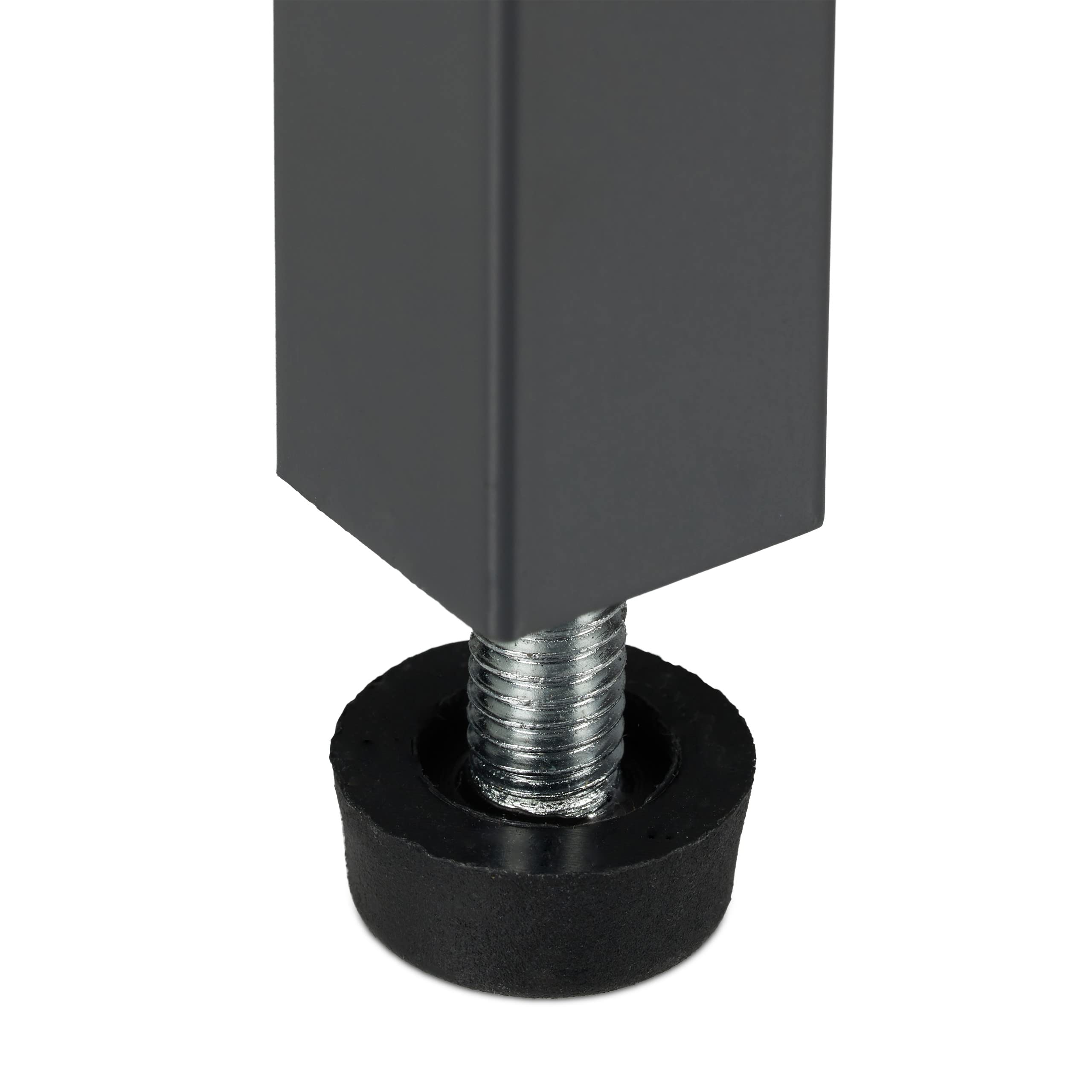 relaxdays-tv-board-lowboard-grau-2-schubladen-98-5-cm image 8