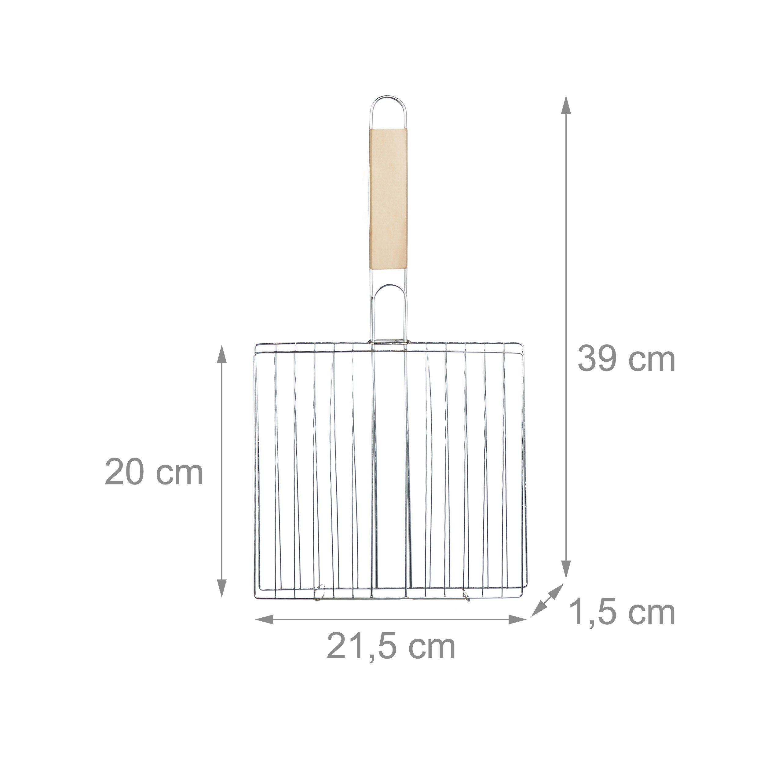 relaxdays-grillwender-grillgitter-edelstahl-39-cm-silber-f-r-fleisch-fisch-gem-s image 2