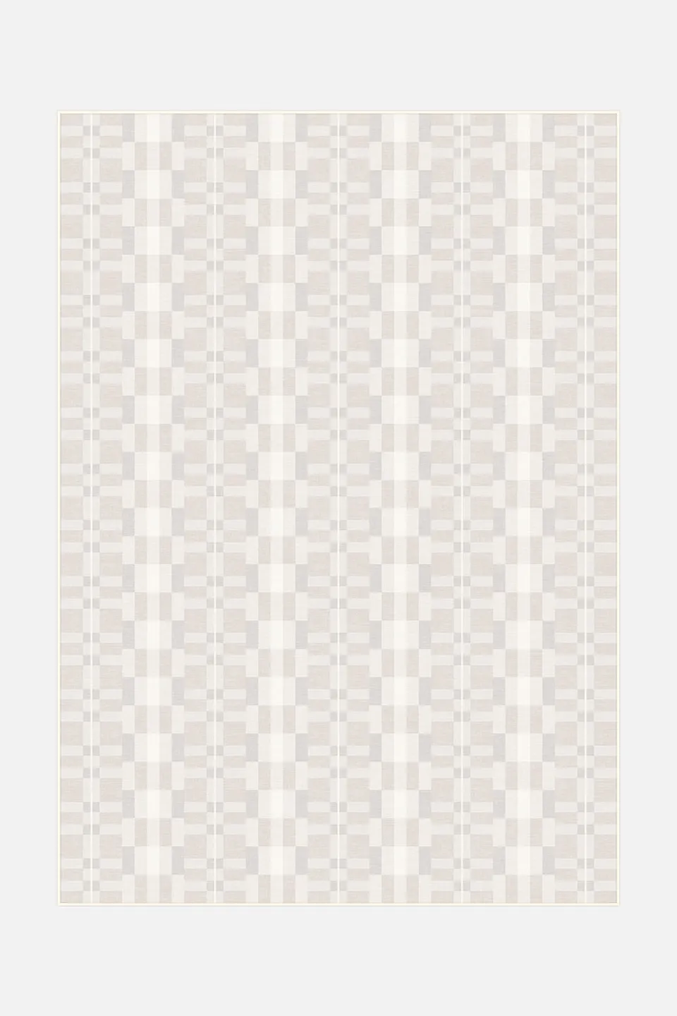 teppana-viera-sand-teppich-waschbarer-indoor-teppich-beige-natur-geometrisch image 1