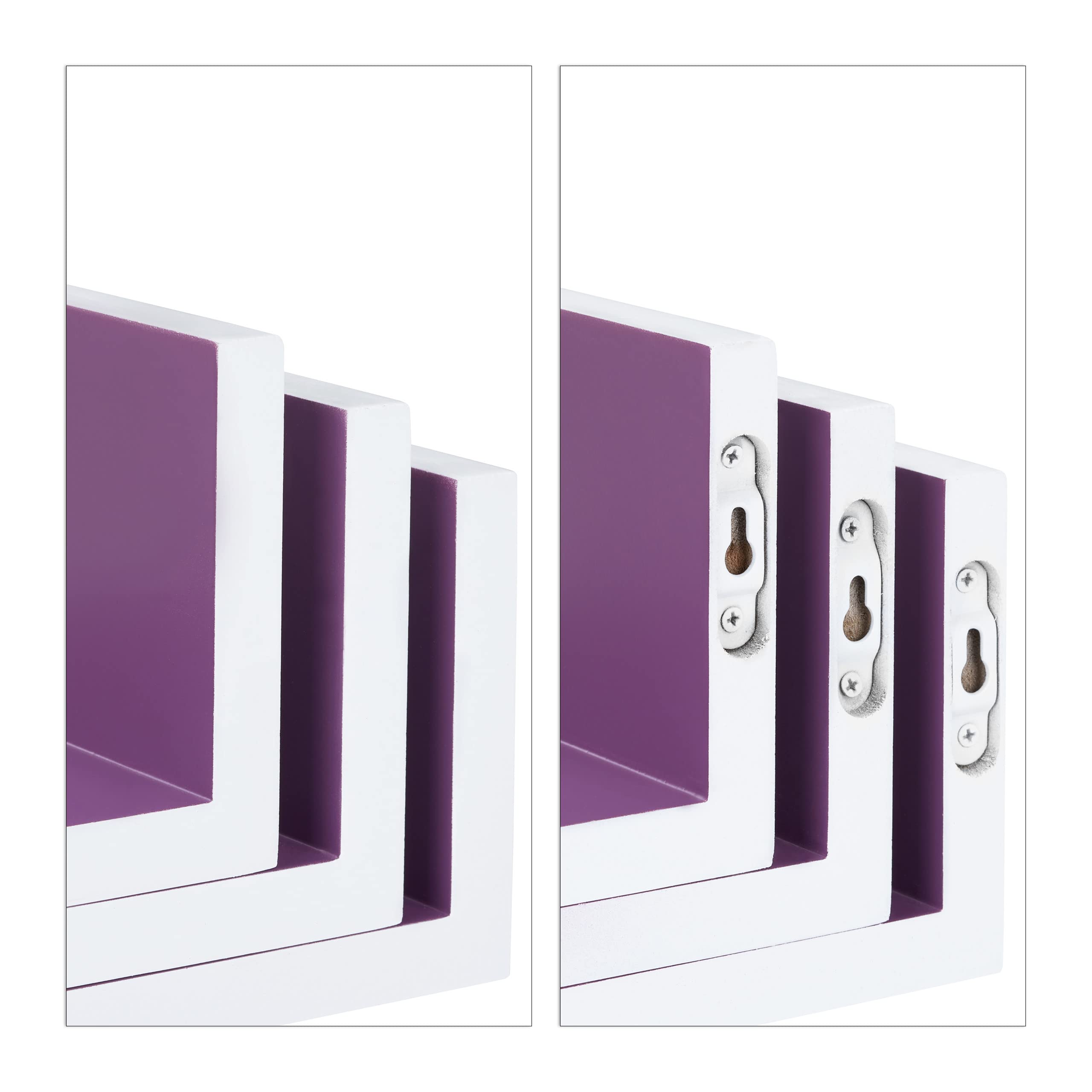 relaxdays-wandregal-3er-set-u-form-freischwebend-15-cm-tiefe-wei-violett image 5