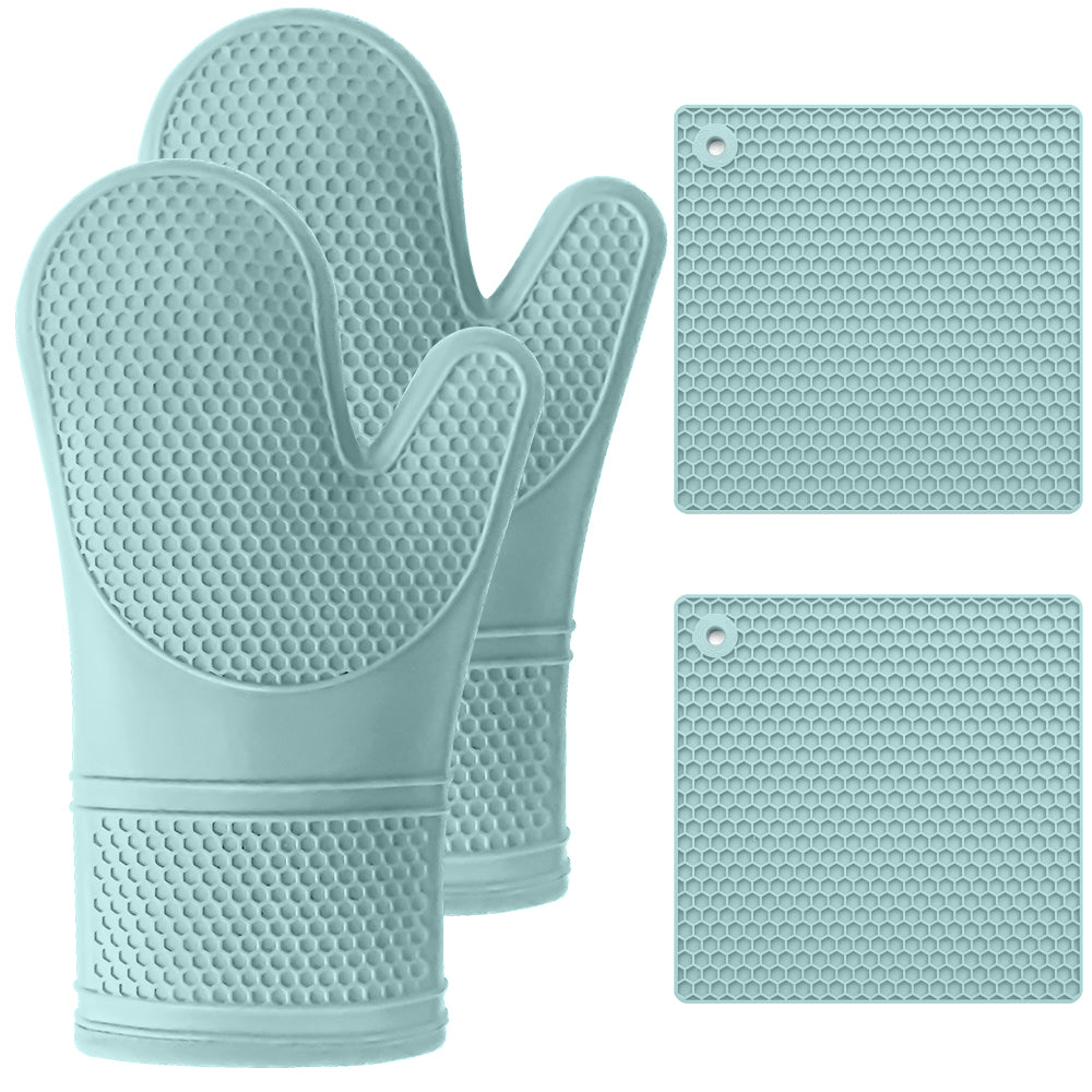 gorilla-grip-silicone-ofenhandschuh-mit-untersetzer-set image 6