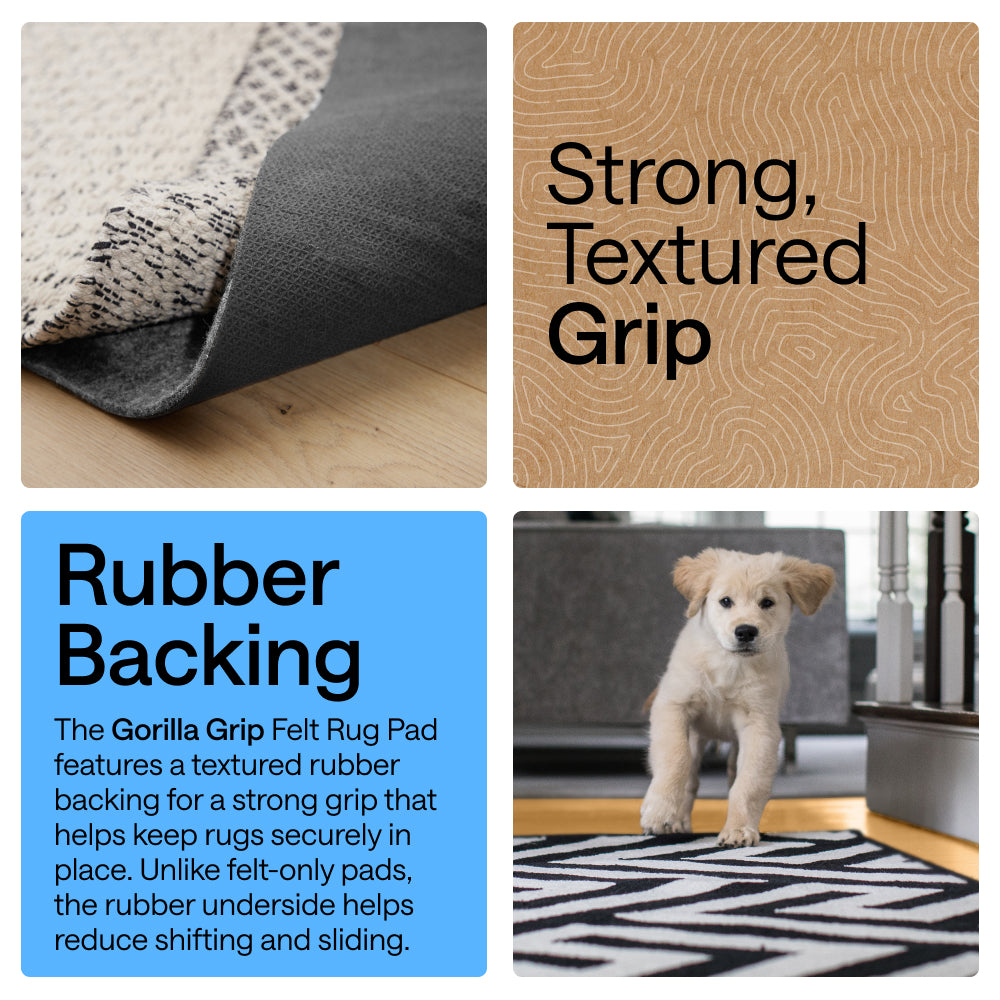 gorilla-grip-felt-rubber-rug-pad-teppichunterlage image 5