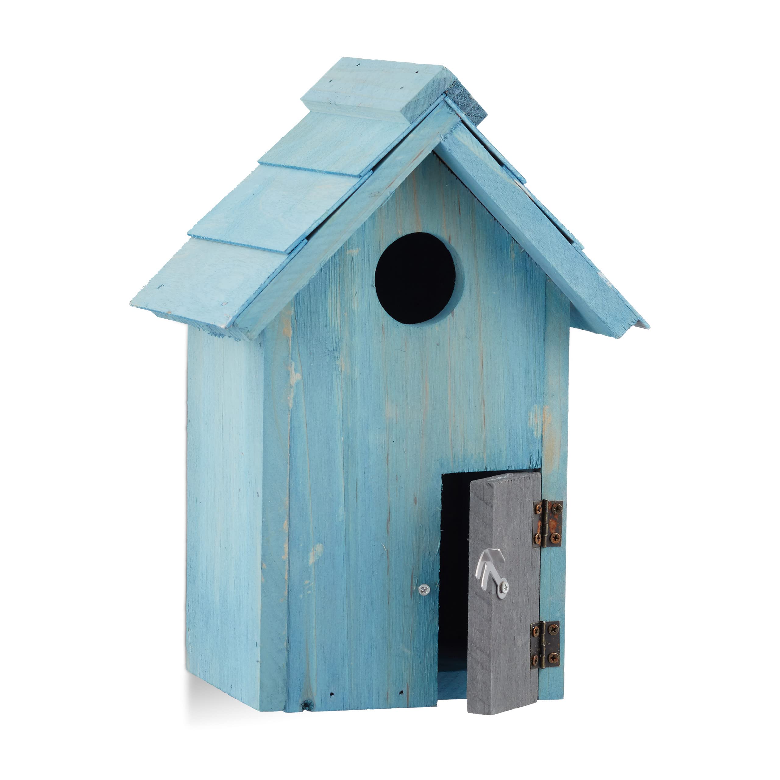 relaxdays-nistkasten-holz-hellblau-24-3-x-17-x-12-cm-kleines-flugloch image 4