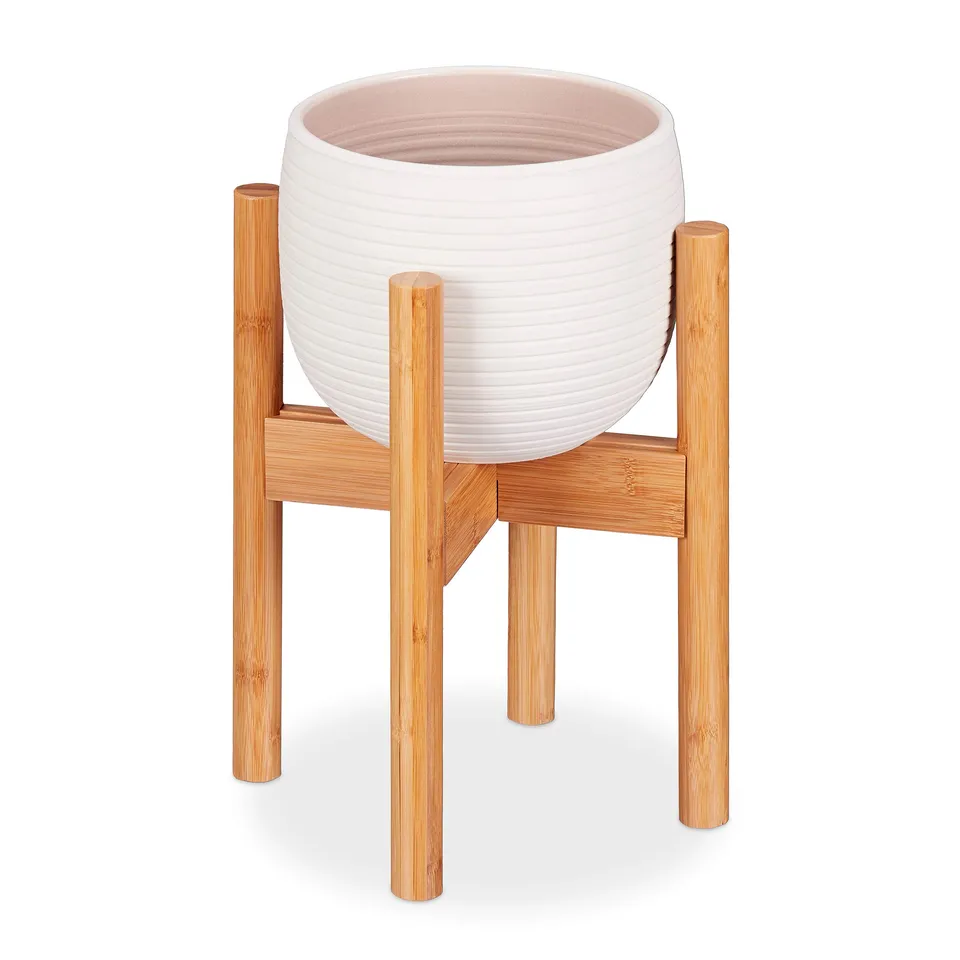 relaxdays-blumenst-nder-bambus-verstellbar-f-r-t-pfe-bis-32-cm-h-35-5-cm-natur image 1