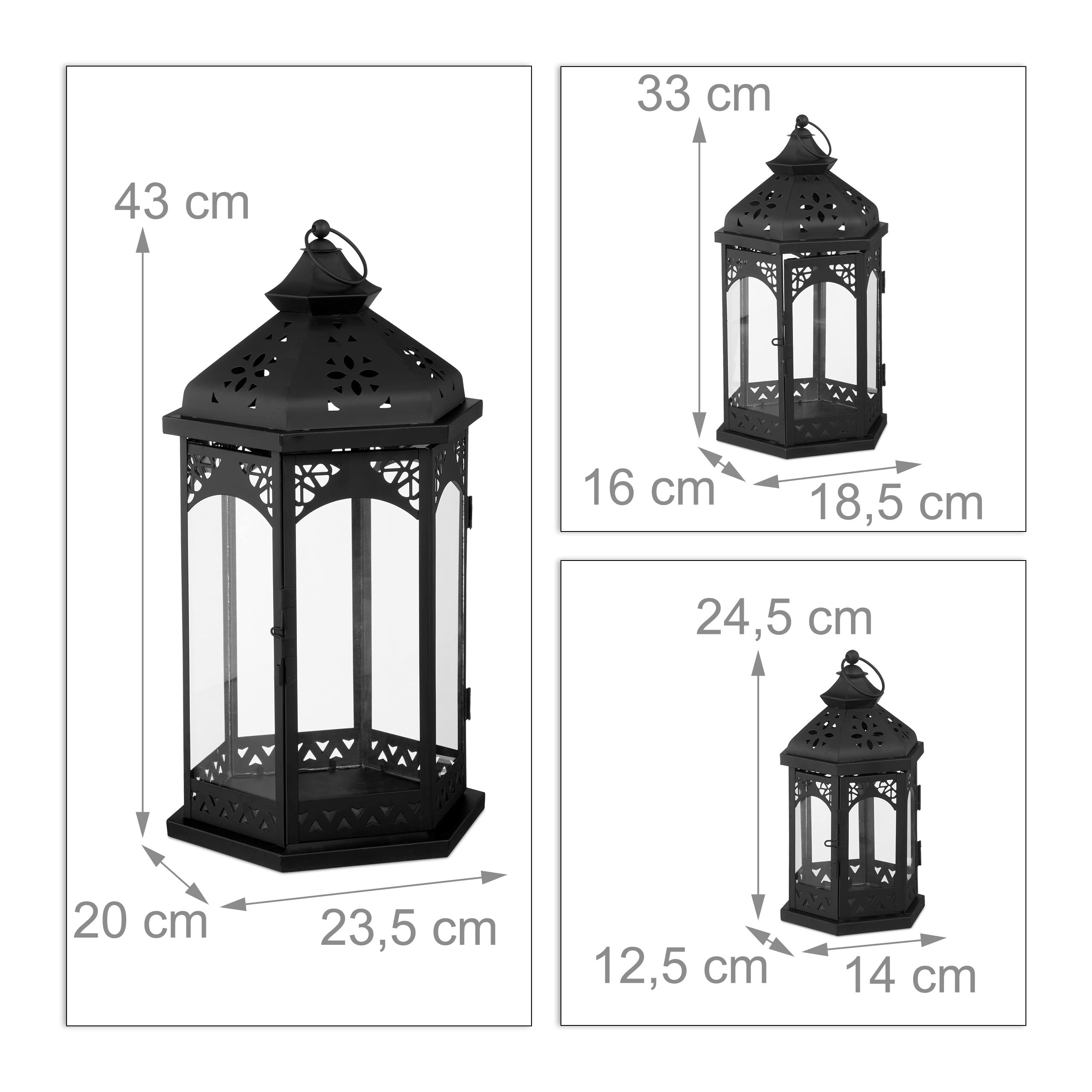 relaxdays-3er-laternen-set-vintage-schwarz-windlicht-f-r-kerzen image 4