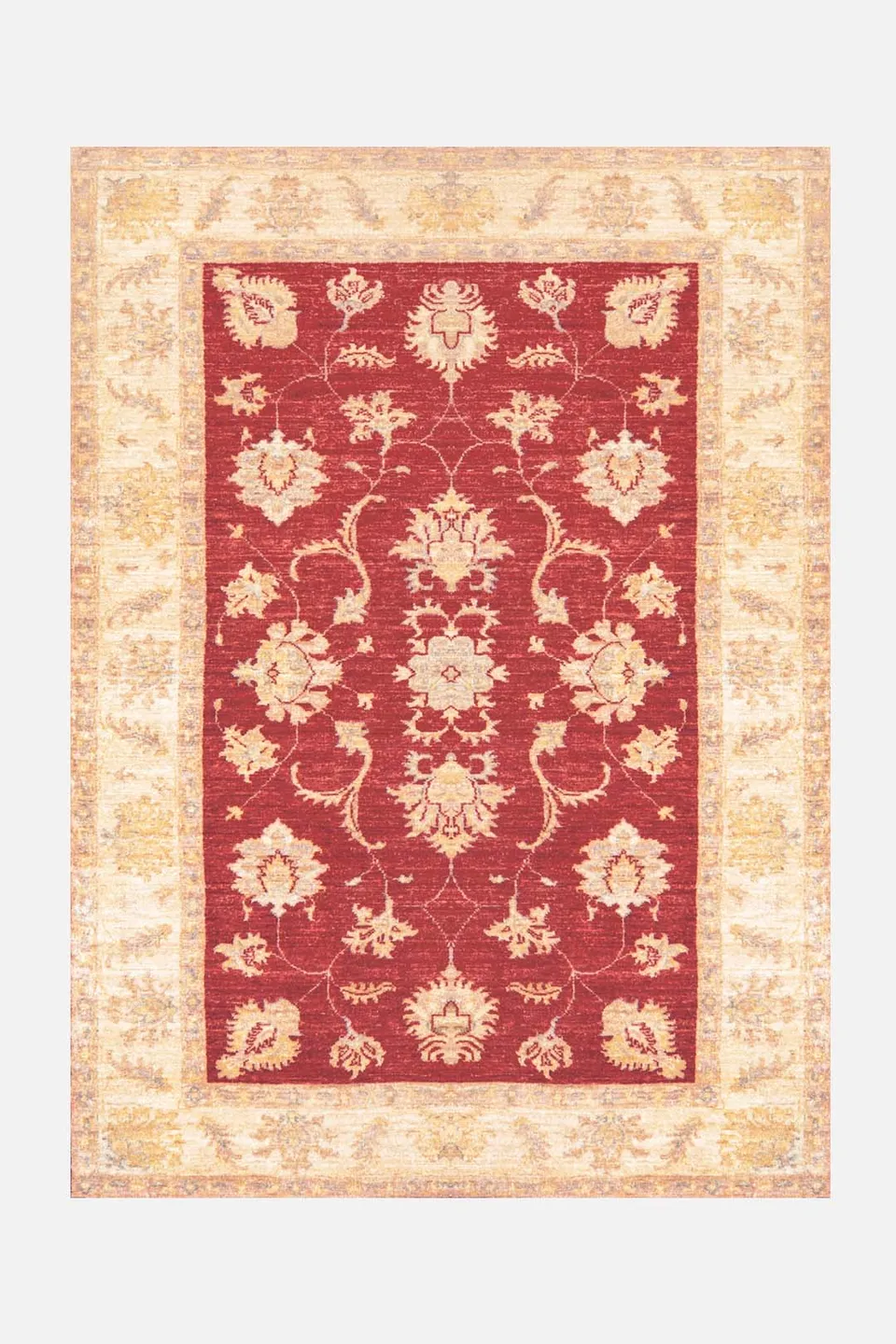 teppana-bahar-rot-teppich-waschbarer-perser-indoor-teppich image 1
