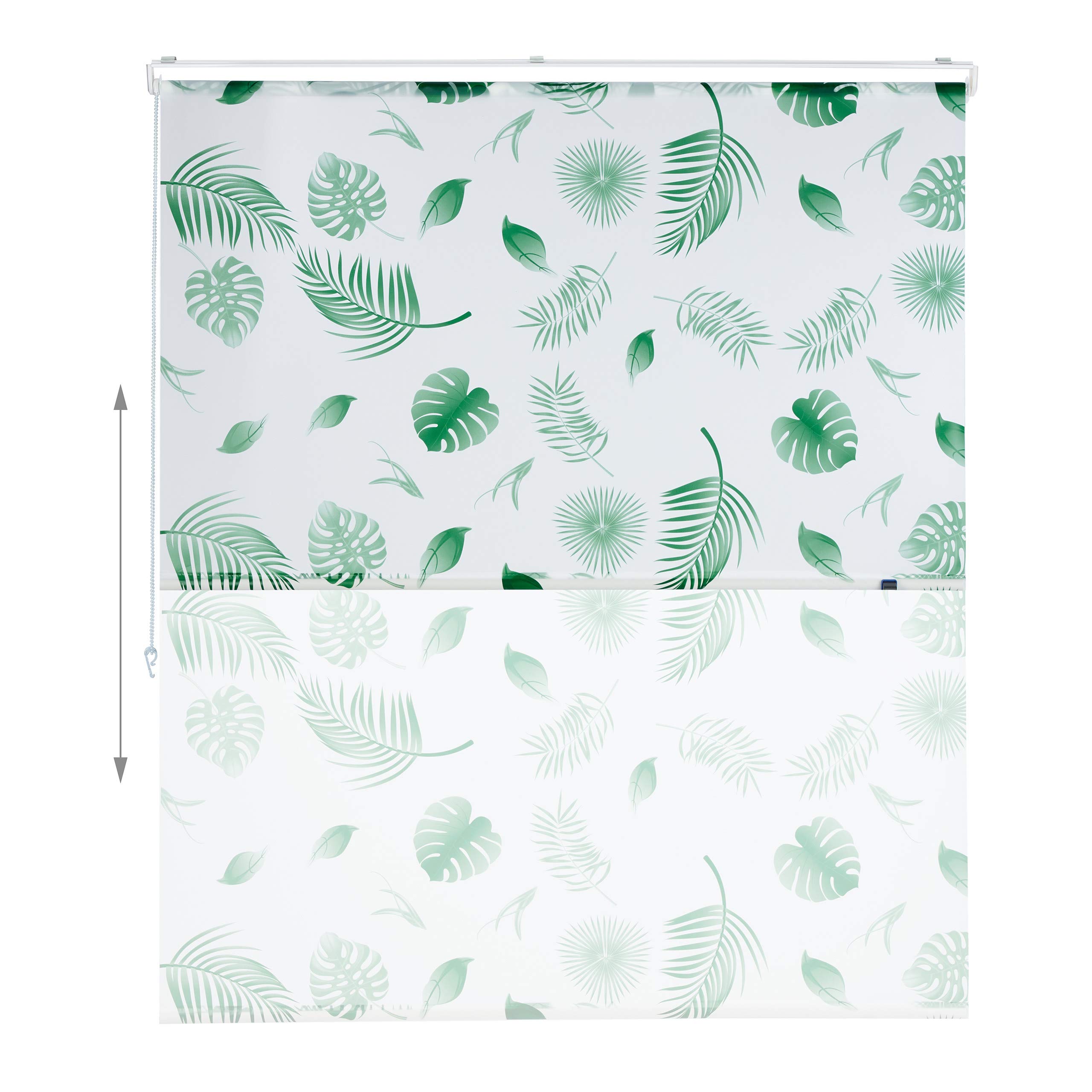 relaxdays-duschrollo-bl-tter-gr-n-240-x-140-cm-seilzugrollo-wasserabweisend image 6