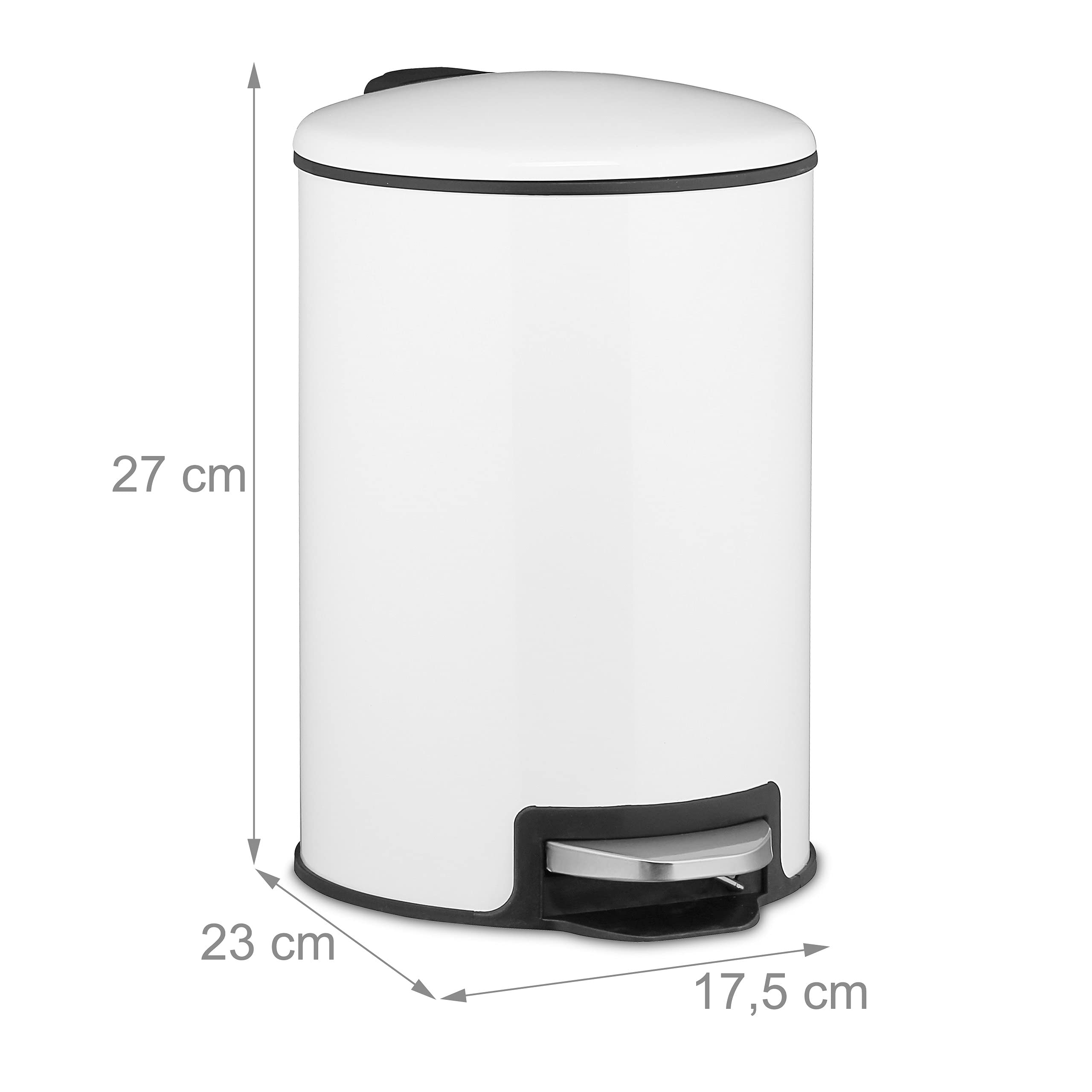 relaxdays-treteimer-3-liter-kosmetikeimer-wei-metall-mit-softclose image 4