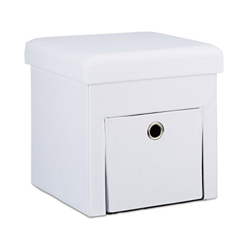 relaxdays-sitzhocker-faltbar-leinen-wei-38x38x38cm-40l image 8