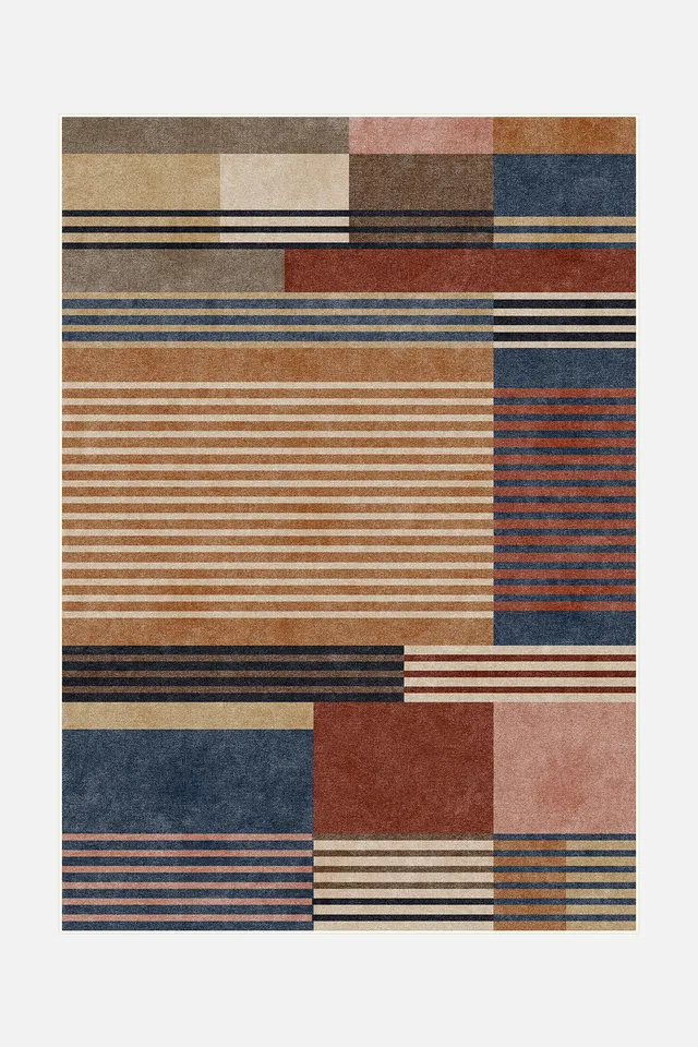 teppana-gitta-bunt-waschbarer-teppich-mehrfarbig-modern image 1