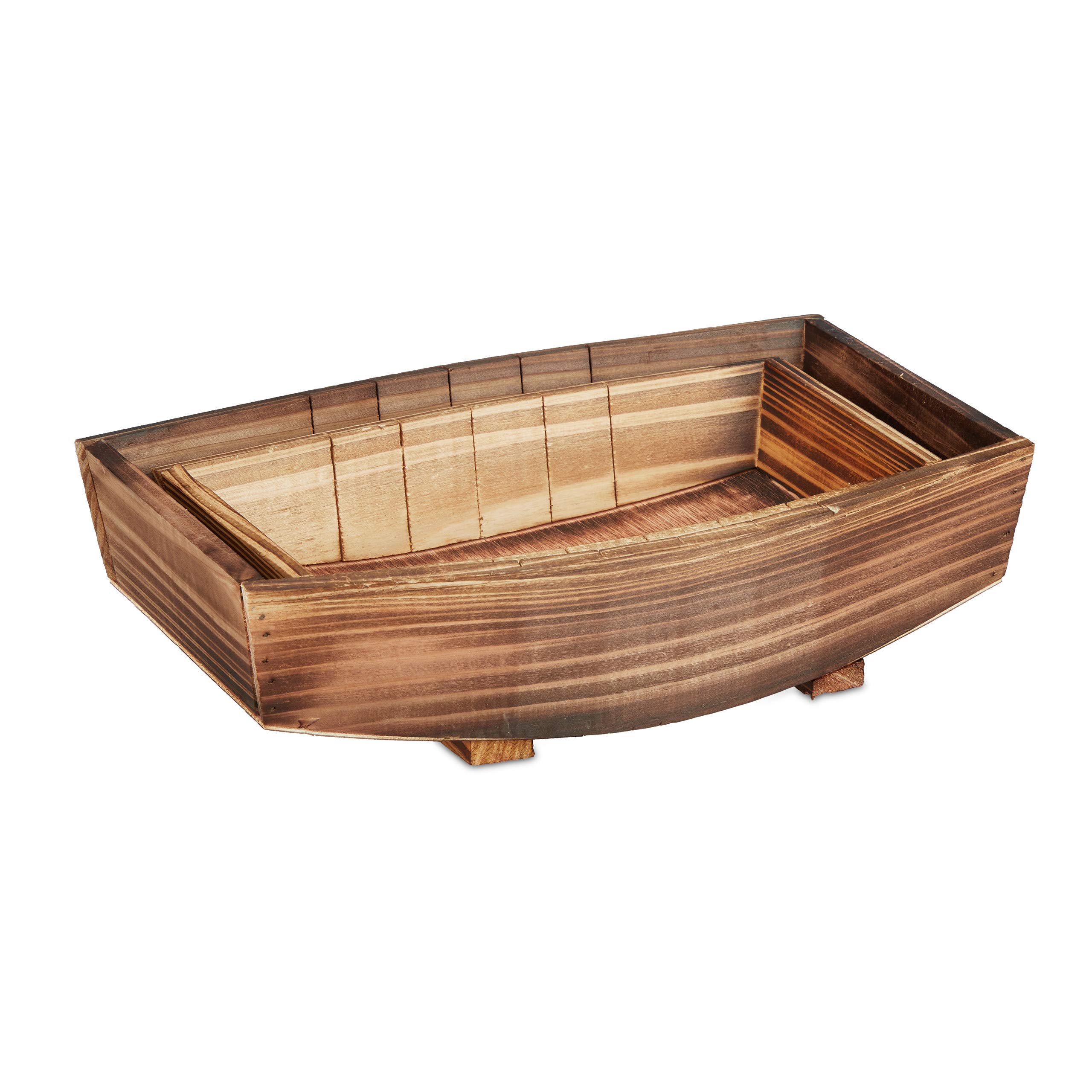relaxdays-dekoschale-2er-set-geflammtes-holz-eckig-vintage-natur image 6