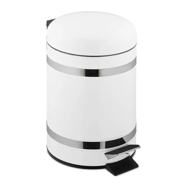 relaxdays-kosmetikeimer-3-liter-mit-absenkautomatik-wei image 1