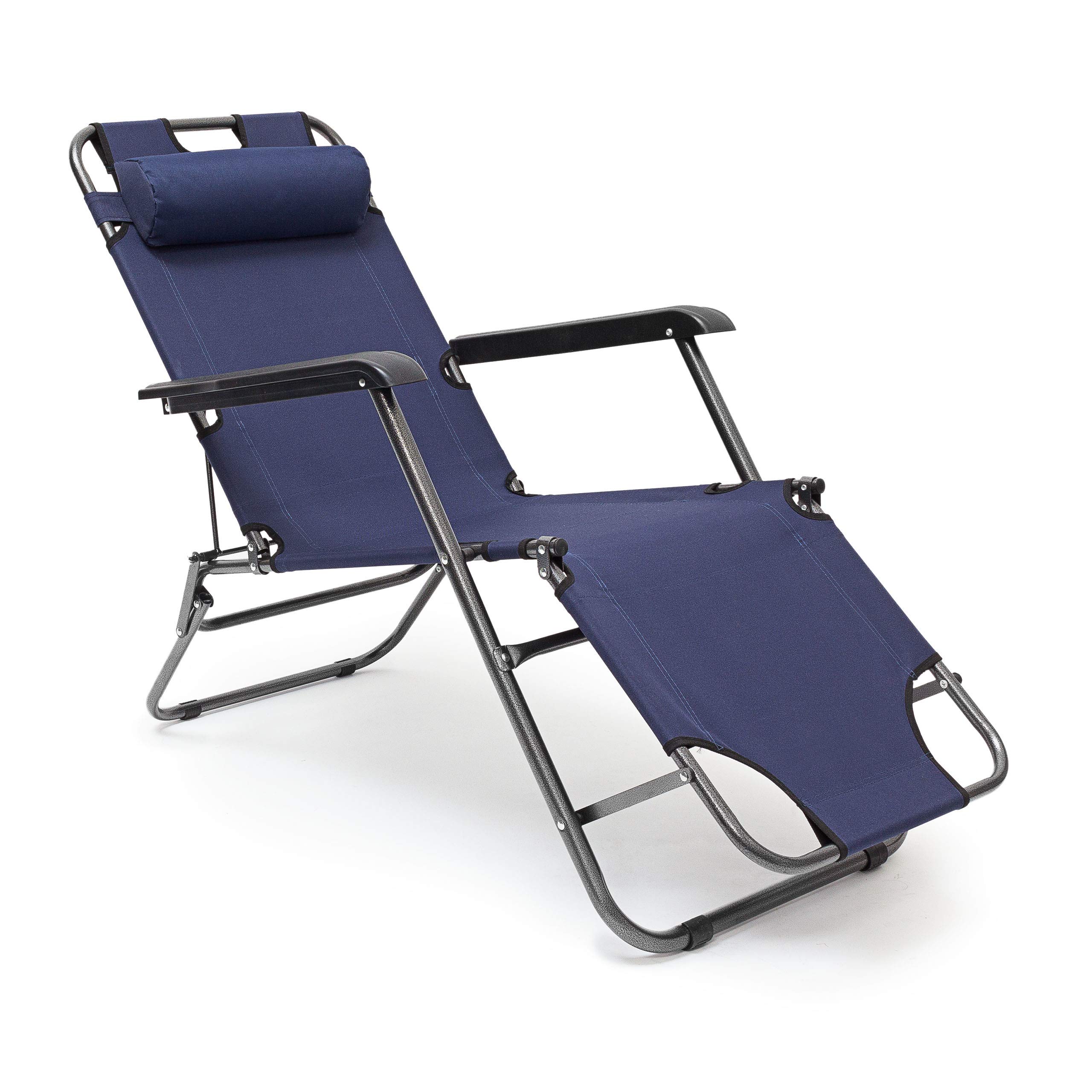 relaxdays-sonnenliege-klappbar-dunkelblau-gartenliege-35-x-60-5-x-153-cm image 1