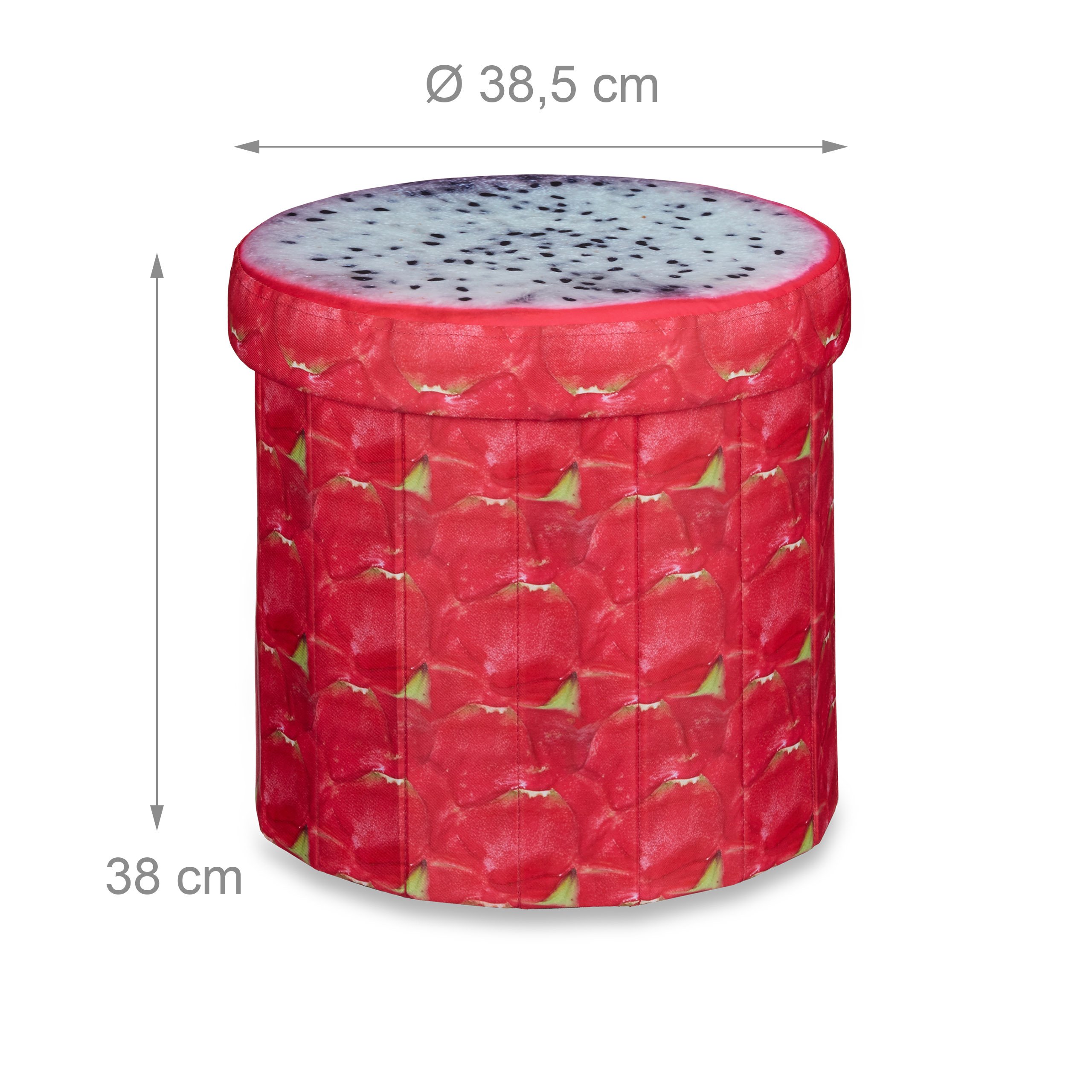 relaxdays-sitzhocker-faltbar-drachenfrucht-38x38-5x38-5cm-30l image 3