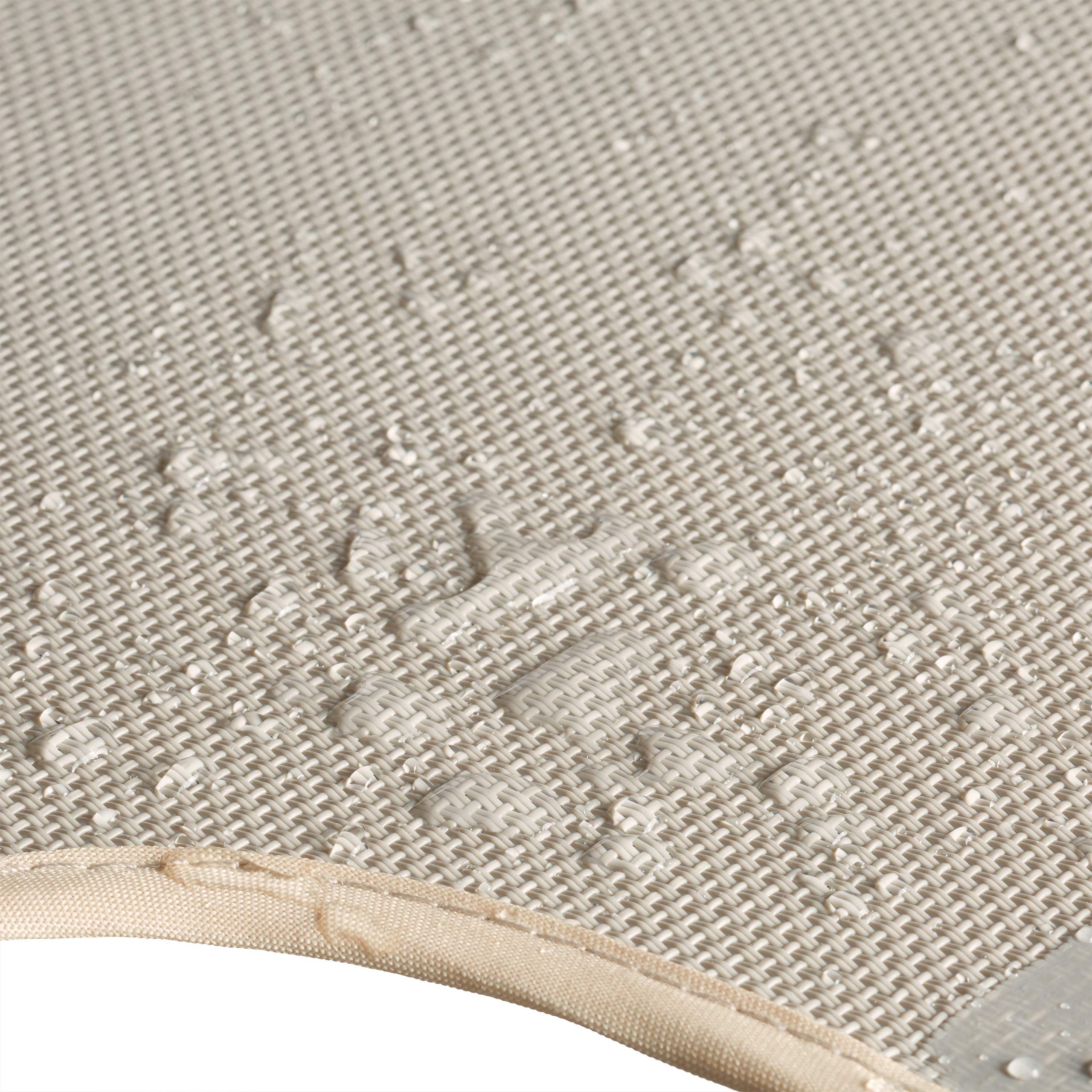 relaxdays-gartenliege-klappbar-mit-dach-37x70x200-cm-beige-textilene image 6