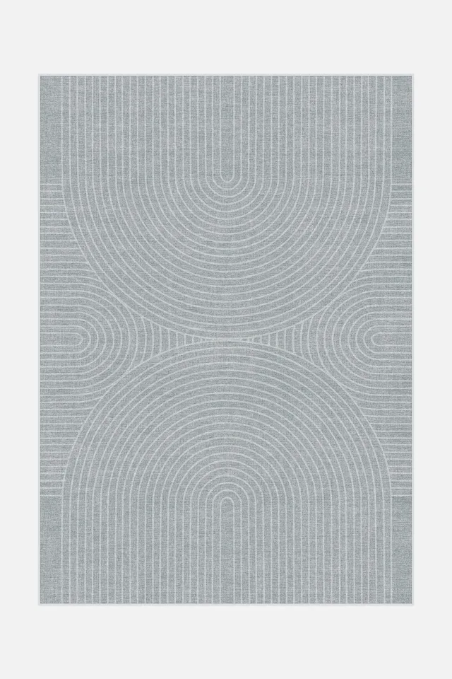 teppana-zen-grau-teppich-waschbarer-japandi-indoor-teppich-grau-silber-geometris image 1