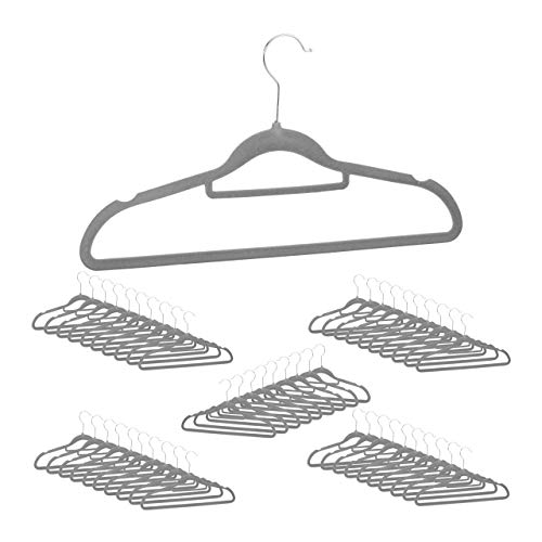 relaxdays-kleiderb-gel-50er-set-grau-samt-premium-schmal-360 image 8