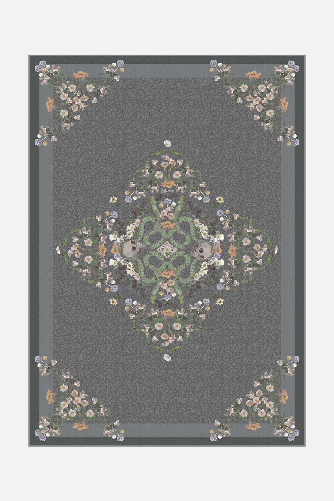 teppana-harry-potter-schlangen-basalt-teppich-waschbarer-lizenz-teppich image 1