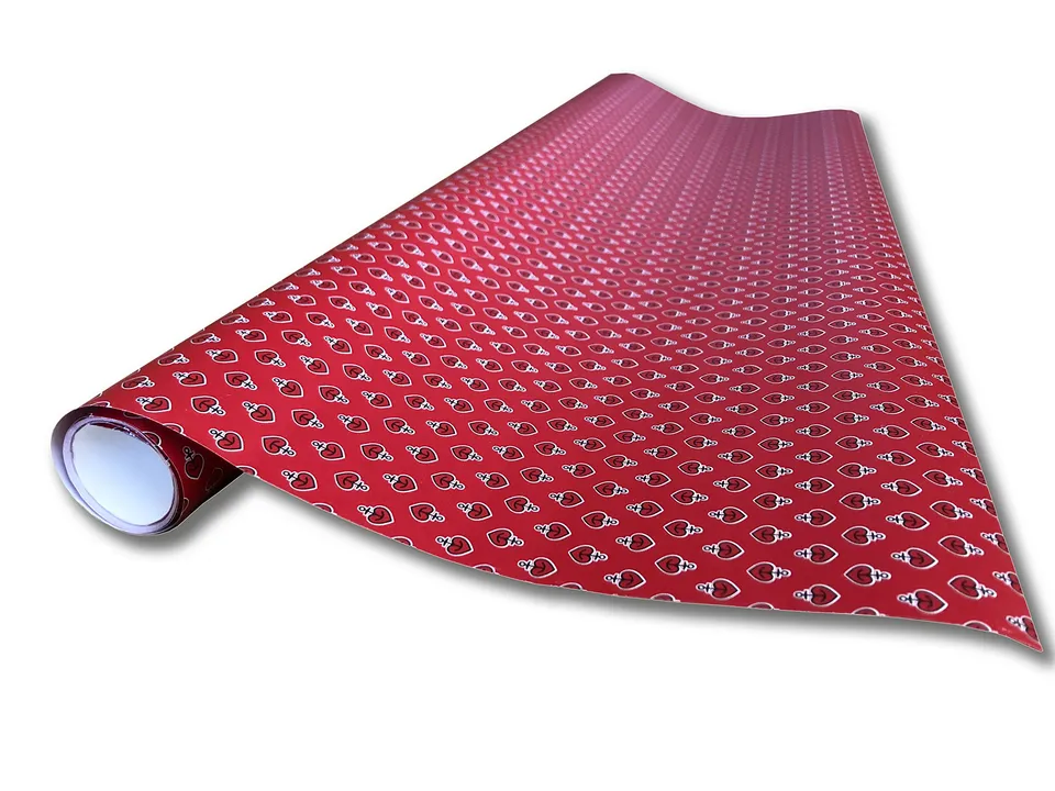 astra-geschenkpapier-herzanker-rot-motiv-papier-rolle-300-x-70-cm image 1
