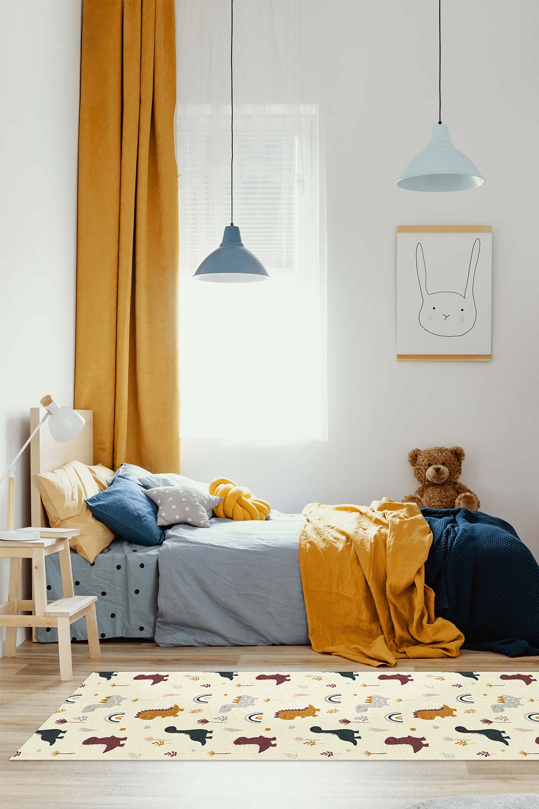 teppana-dino-wunderland-teppich-waschbarer-kinderteppich image 8