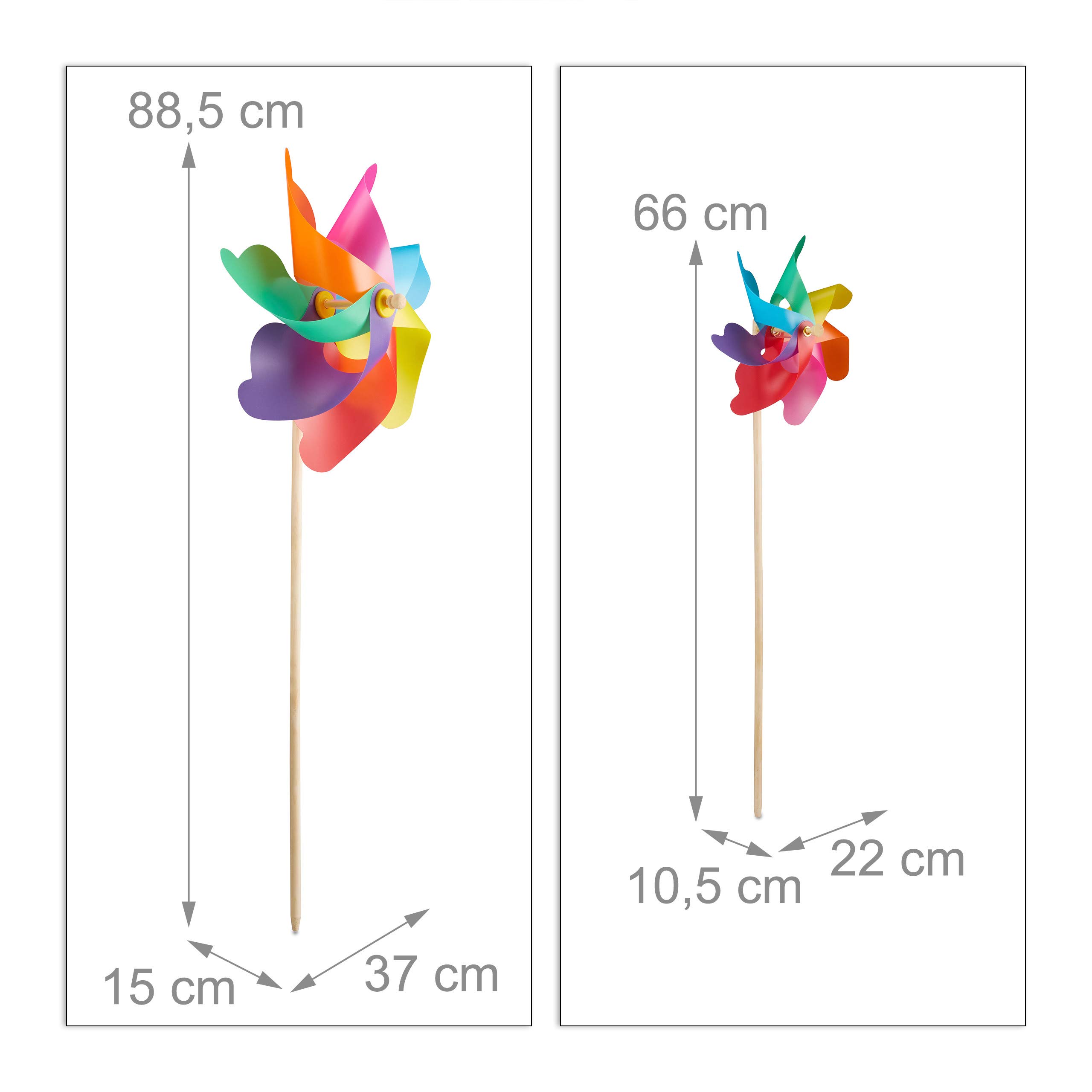 relaxdays-xxl-windrad-2er-set-regenbogen-gartenstecker-bunt image 4
