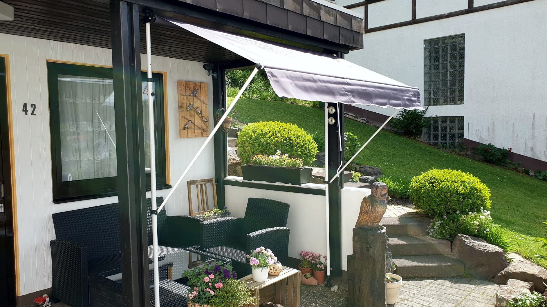 Praktisch für Terrasse