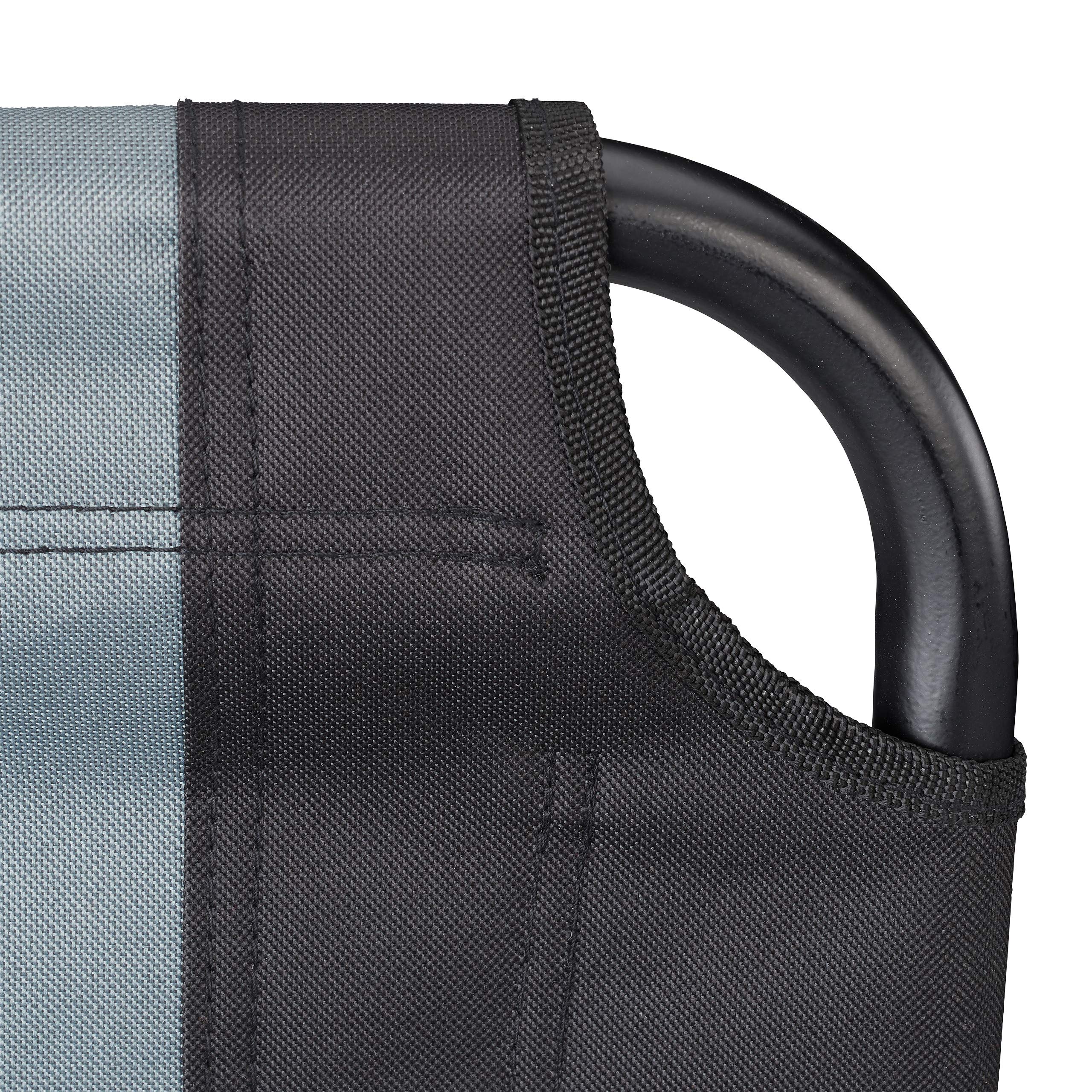 relaxdays-gartenliege-dreibeinliege-5-stufig-schwarz-grau-190-cm-bis-113-kg image 7