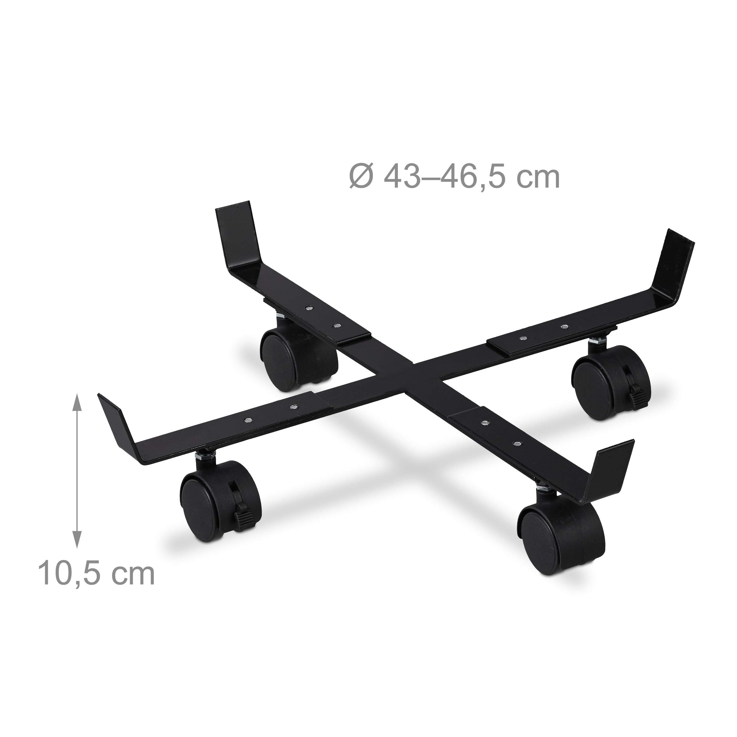 relaxdays-pflanzenroller-ausziehbar-2er-set-metall-schwarz-bis-43-cm image 4