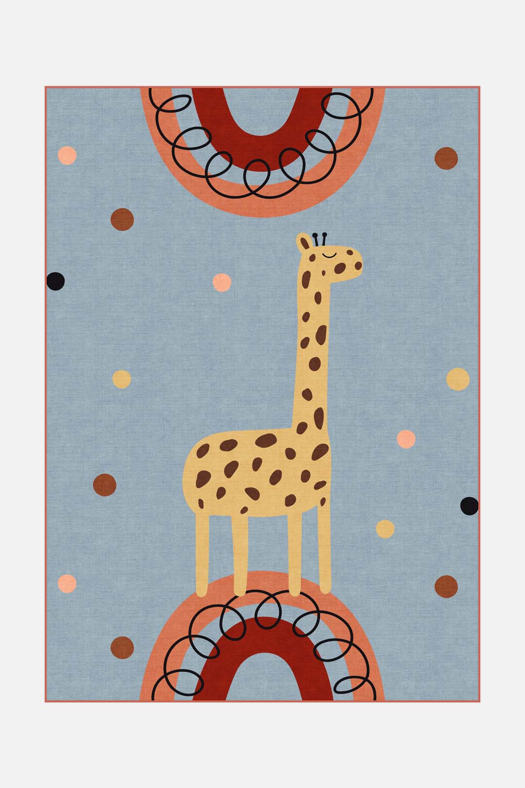 teppana-giraffen-traum-waschbarer-kinderteppich image 1