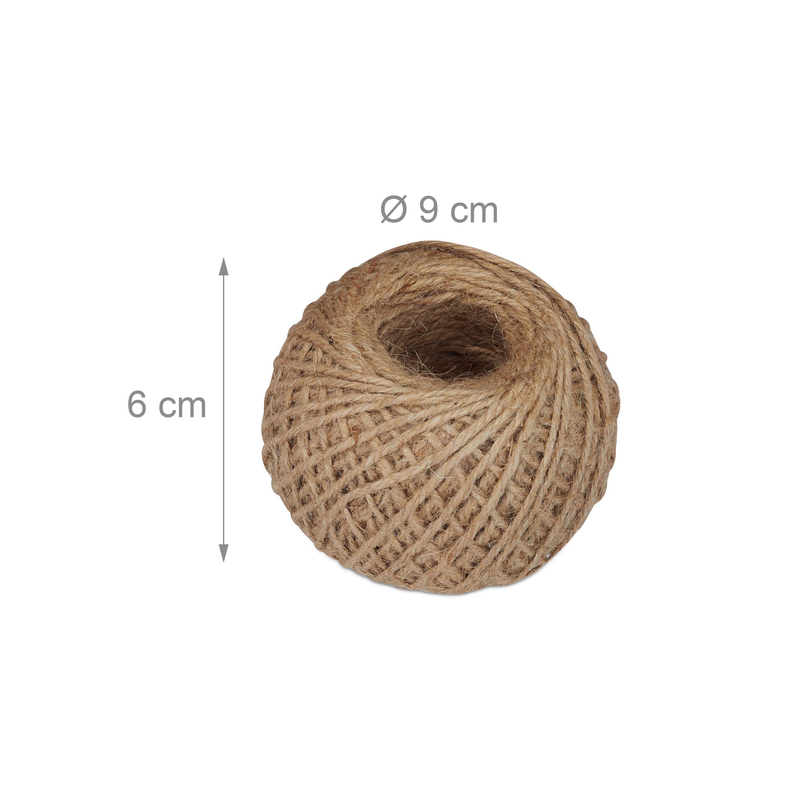 relaxdays-bindfaden-jute-8er-set-8x80-m-natur image 4