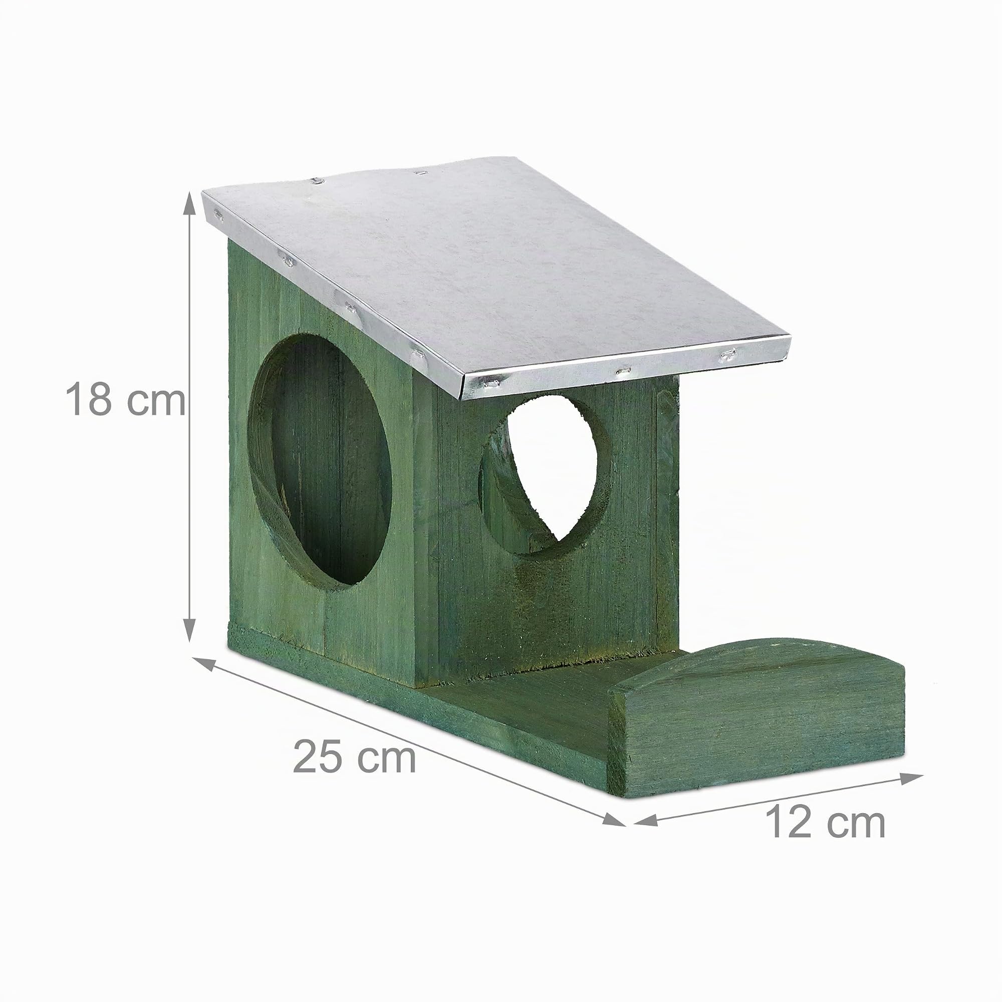 relaxdays-eichh-rnchen-futterhaus-holz-mit-metalldach-dunkelgr-n image 4