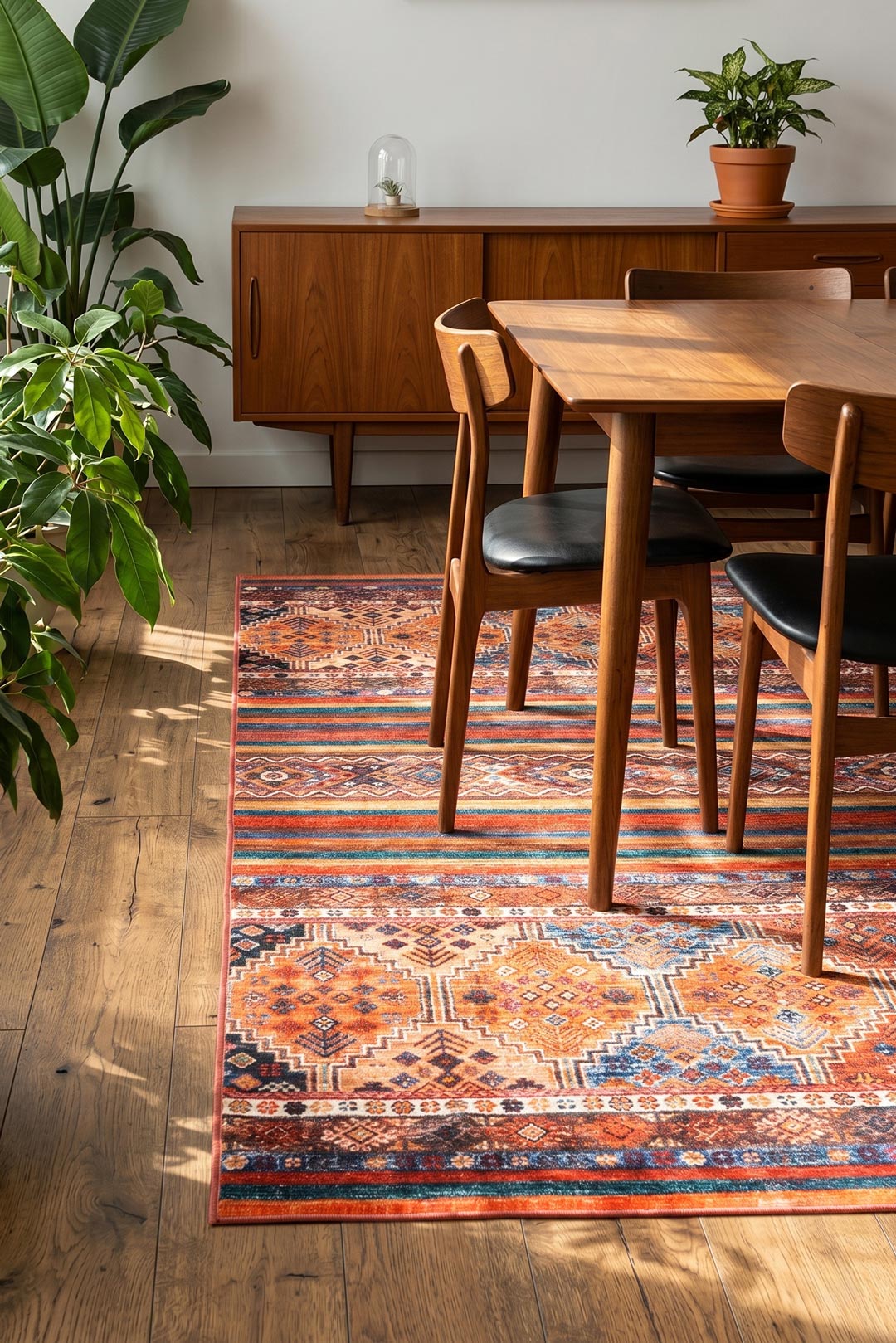 teppana-jasmin-nomaden-teppich-waschbarer-boho-indoor-teppich image 6