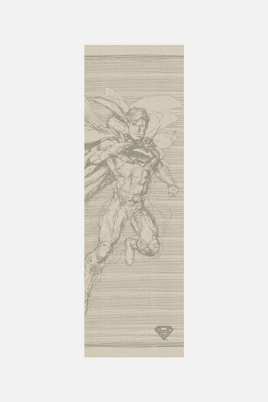 teppana-superman-skizze-beige-teppich image 5