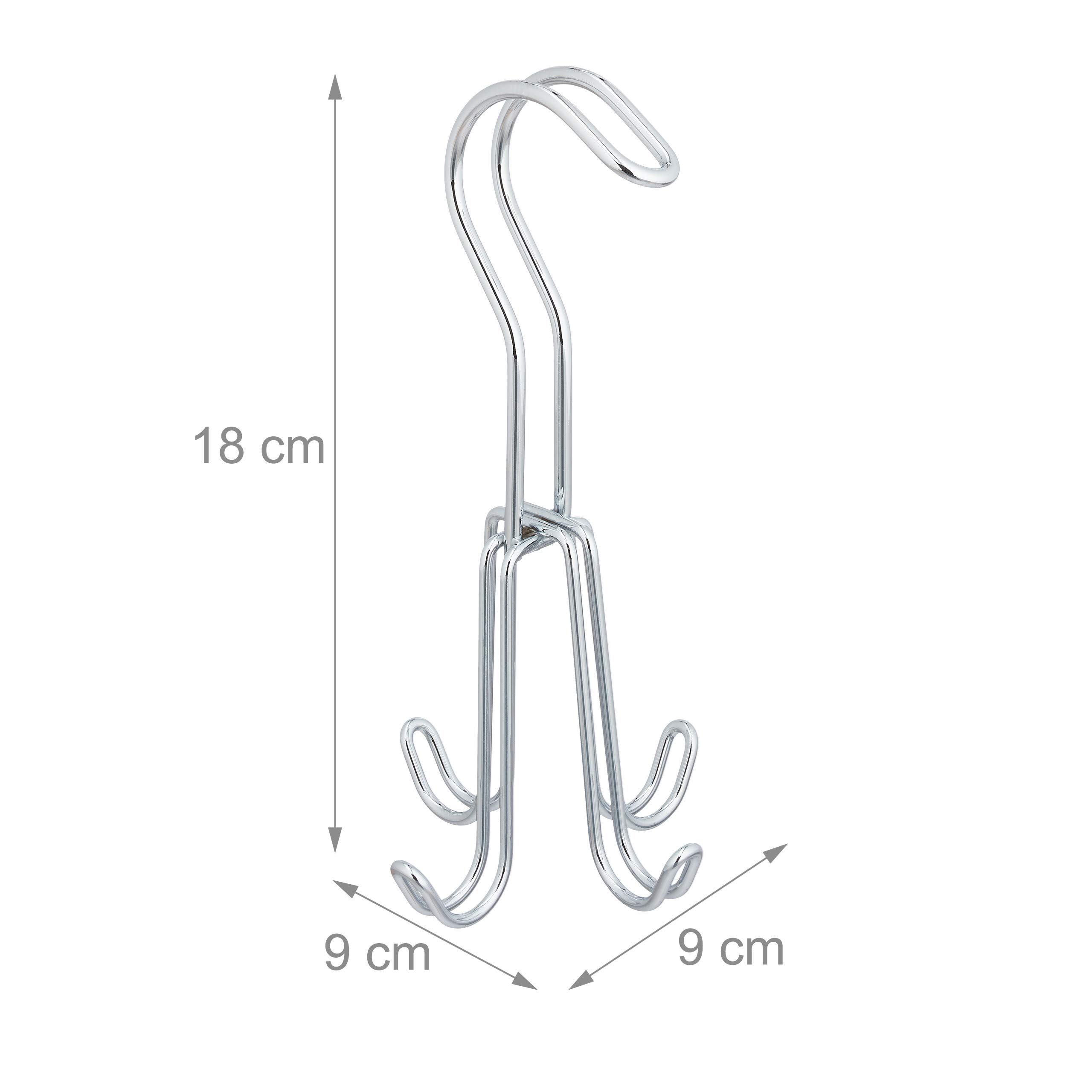 relaxdays-g-rtelhalter-silber-metall-4-haken-18-x-9-x-9-cm image 4