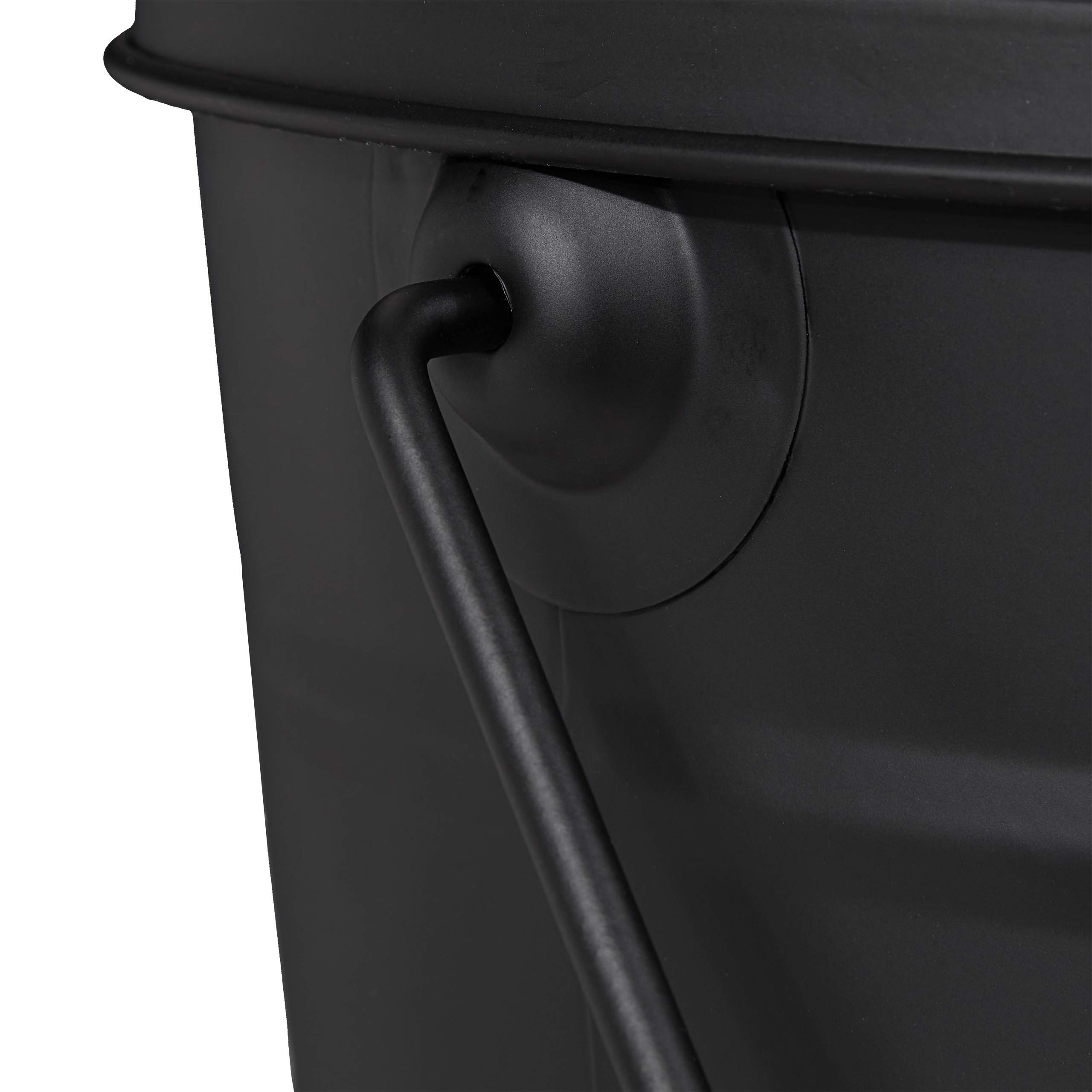 relaxdays-ascheeimer-mit-deckel-12-liter-stahl-schwarz image 7