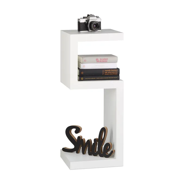relaxdays-standregal-retro-s-form-3-ablagen-mdf-wei-74-5-x-30-x-30-cm image 1