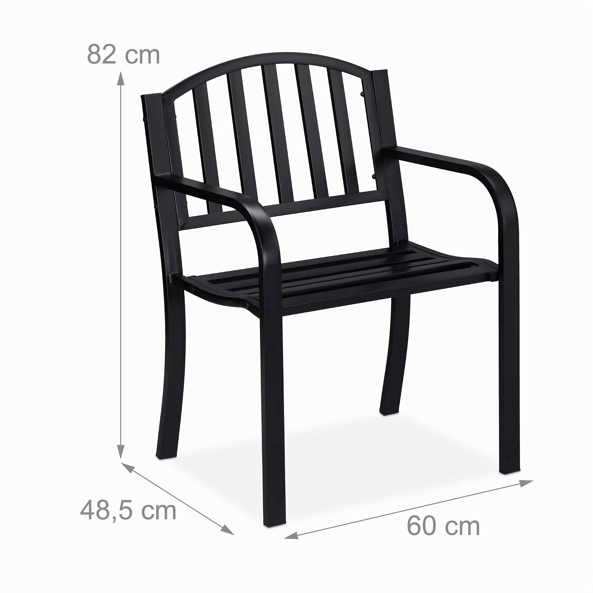 relaxdays-gartenstuhl-extra-breit-stahl-schwarz-82x60x48-5-cm image 3