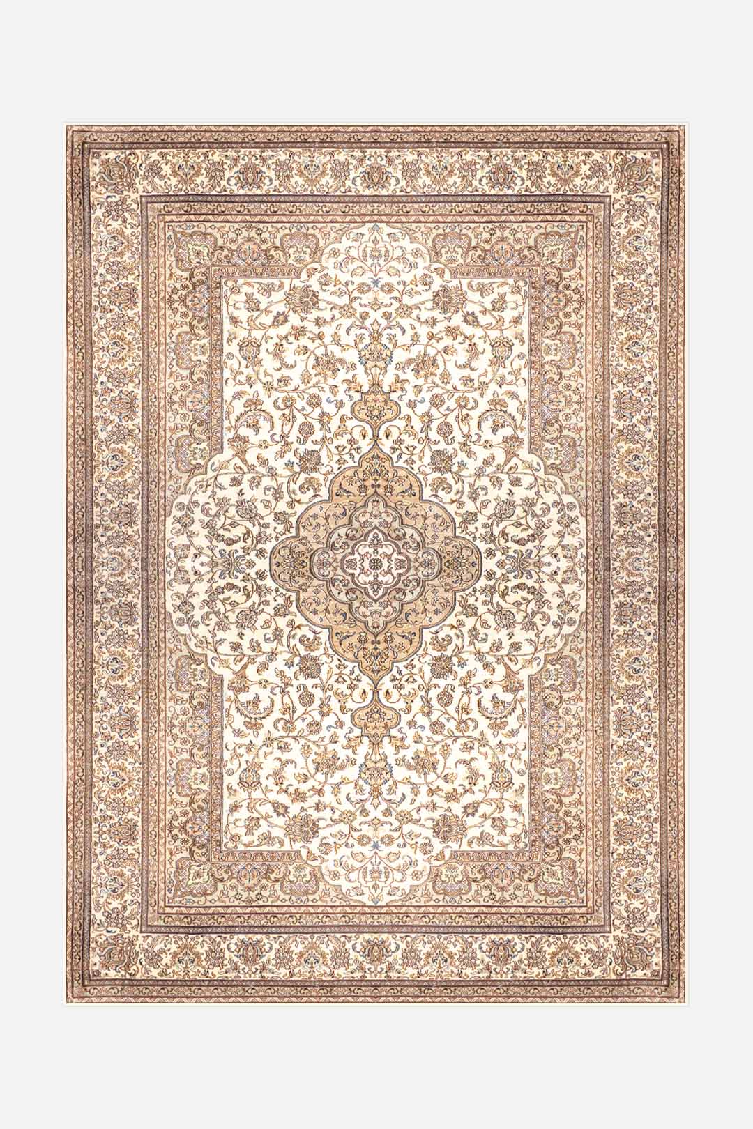 teppana-atessa-klassisch-teppich-beige-natur-waschbar image 1