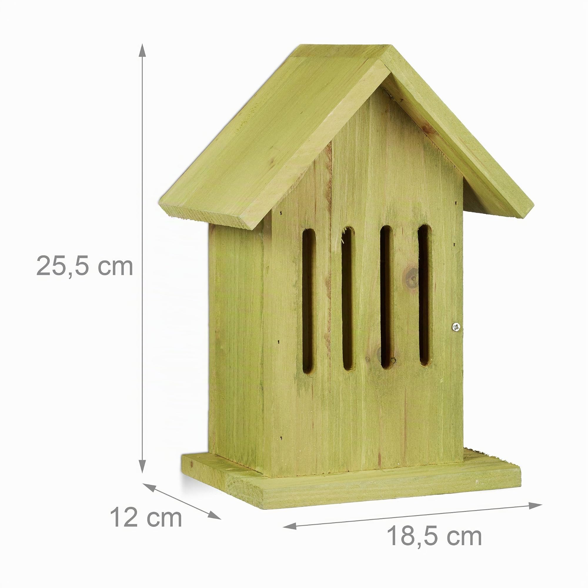 relaxdays-schmetterlingshaus-h-ngend-gr-n-insektenhotel-25-5x18-5x12-cm image 3