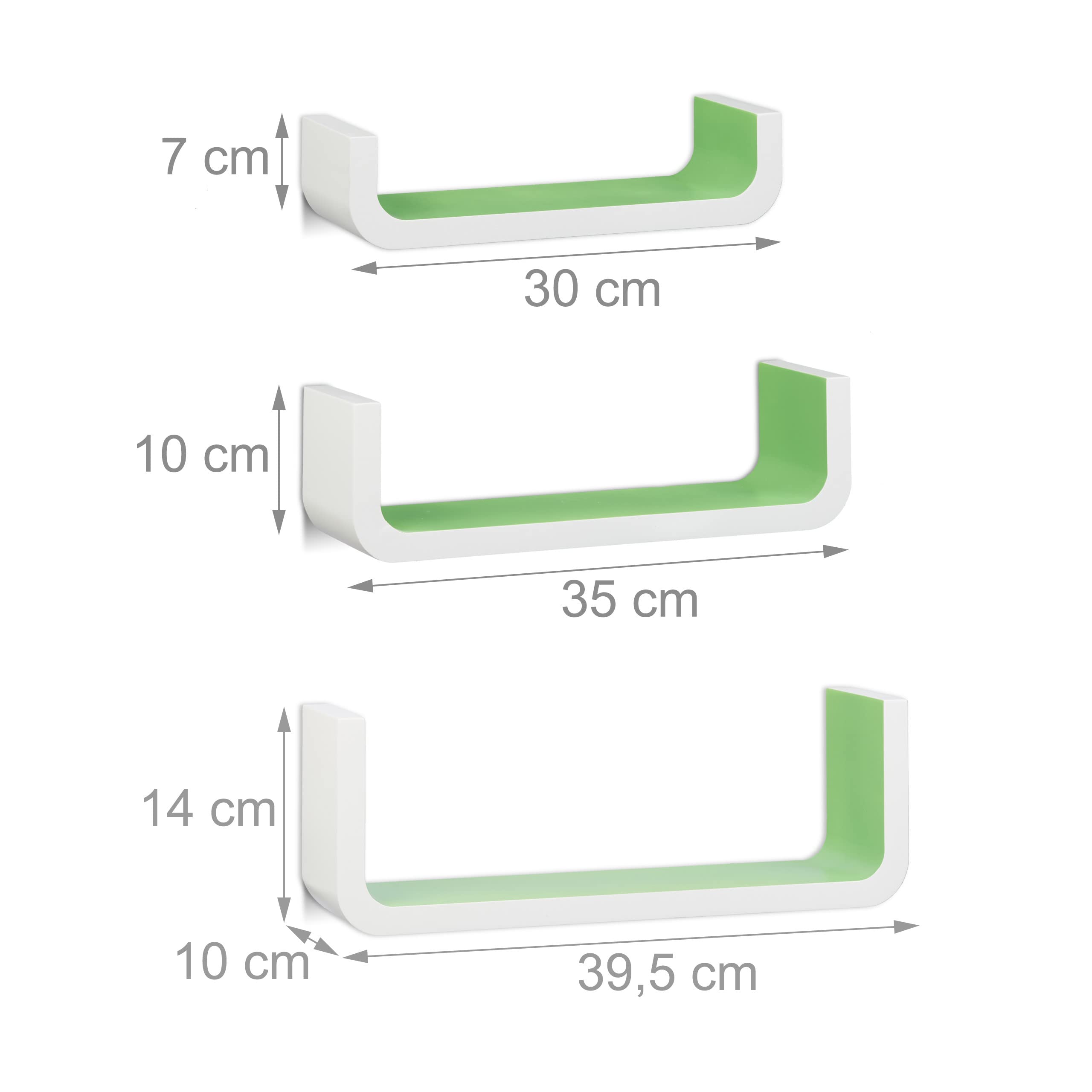 relaxdays-wandregal-3er-set-u-form-wei-gr-n-10-cm-tief image 3