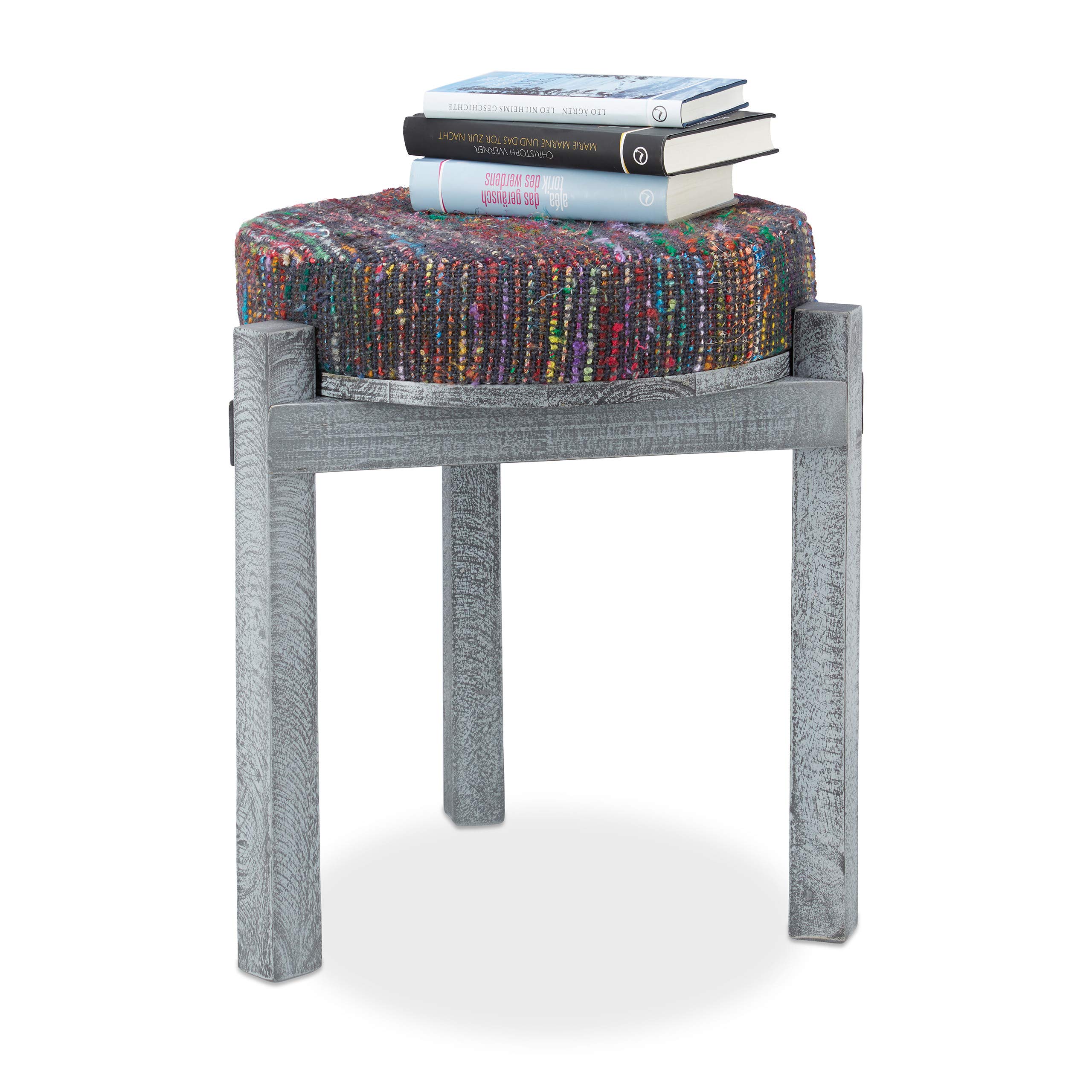 relaxdays-hocker-pouf-2in1-handgewebt-rund-45-5-x-44-x-44-cm-mit-holzbeinen image 1