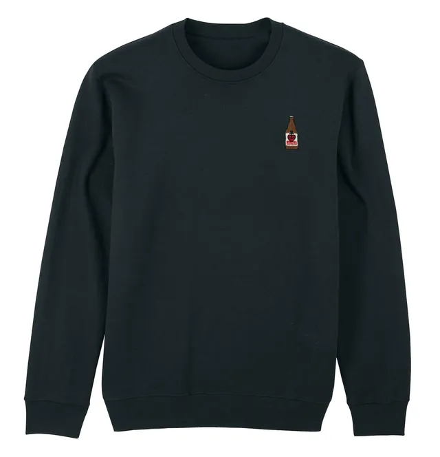 astra-x-fashion-drinks-sweatshirt-unisex-bio-baumwolle-schwarz image 1