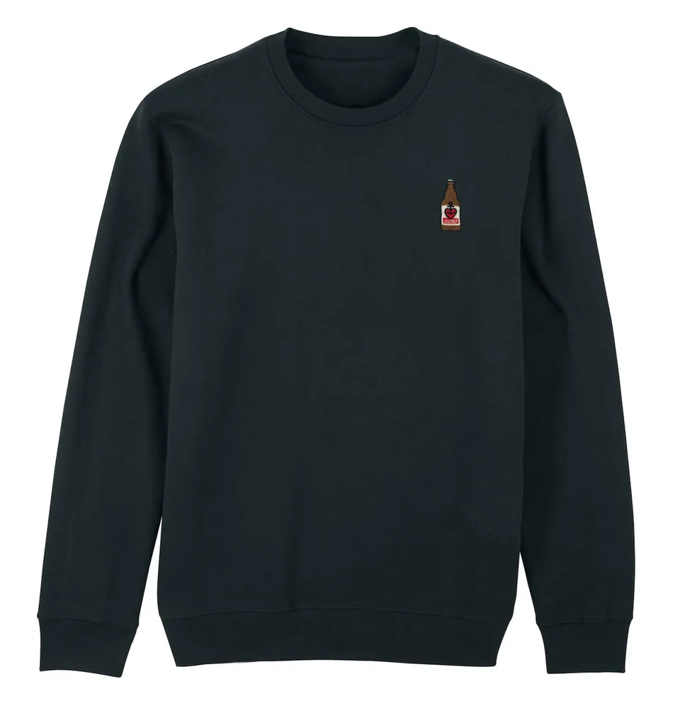 astra-x-fashion-drinks-sweatshirt-unisex-bio-baumwolle-schwarz image 1