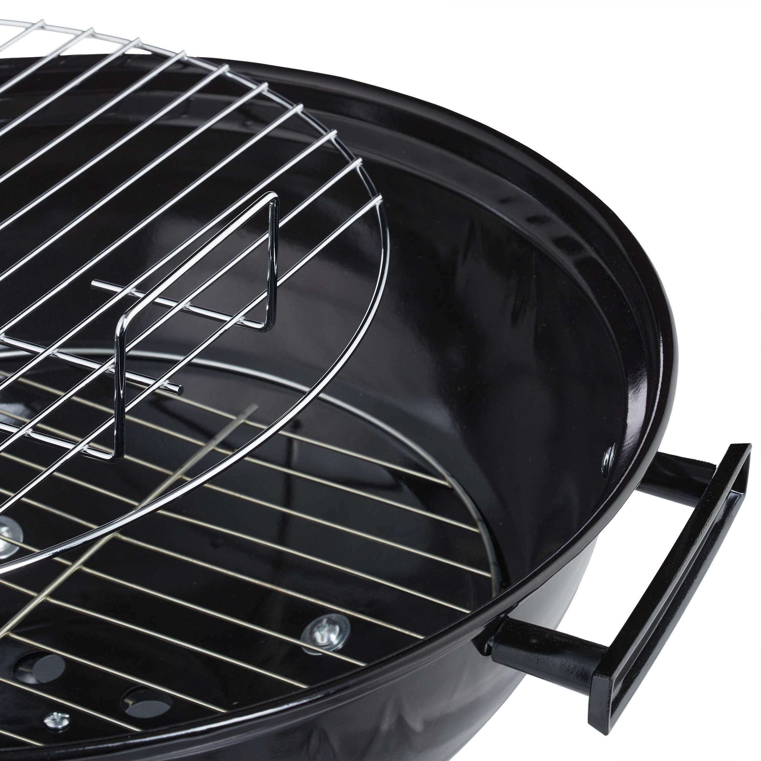 relaxdays-kugelgrill-mit-deckel-40-cm-holzkohlegrill-fahrbar-schwarz image 7
