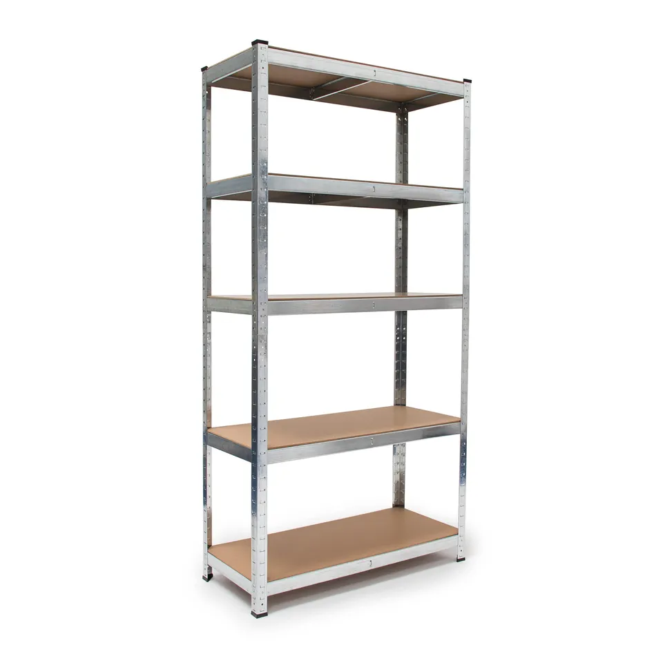 relaxdays-schwerlastregal-180-x-90-x-40-cm-verzinkter-stahl-875-kg-silber image 1