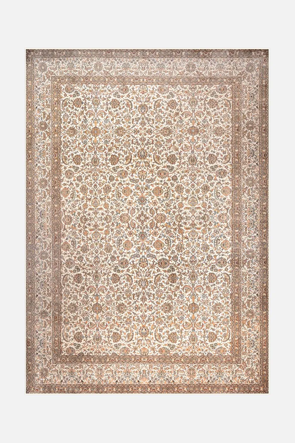 teppana-azita-detail-teppich-waschbar-klassisch-beige-braun image 1