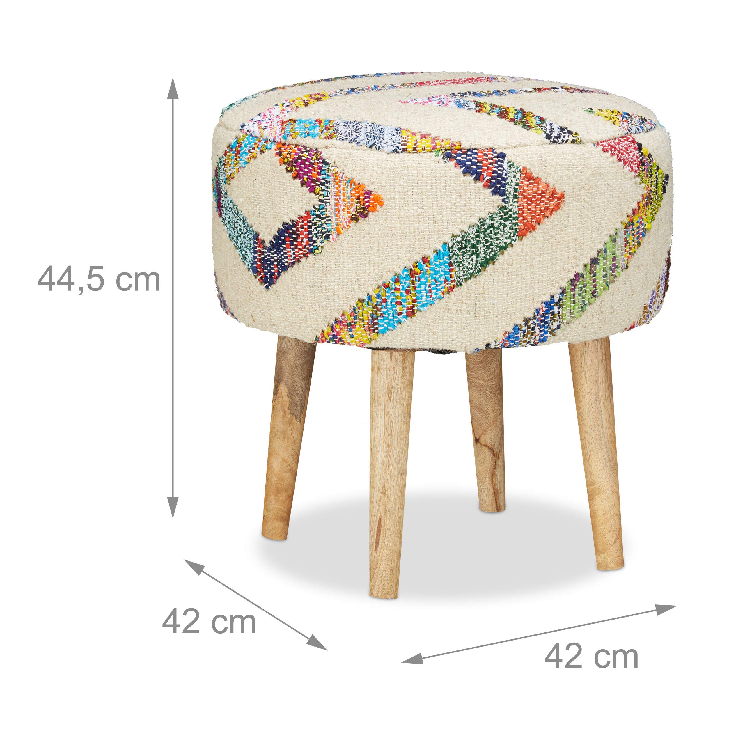 relaxdays-hocker-retro-handgewebt-rund-hxd-44-5-x-42-cm-mangoholz image 3