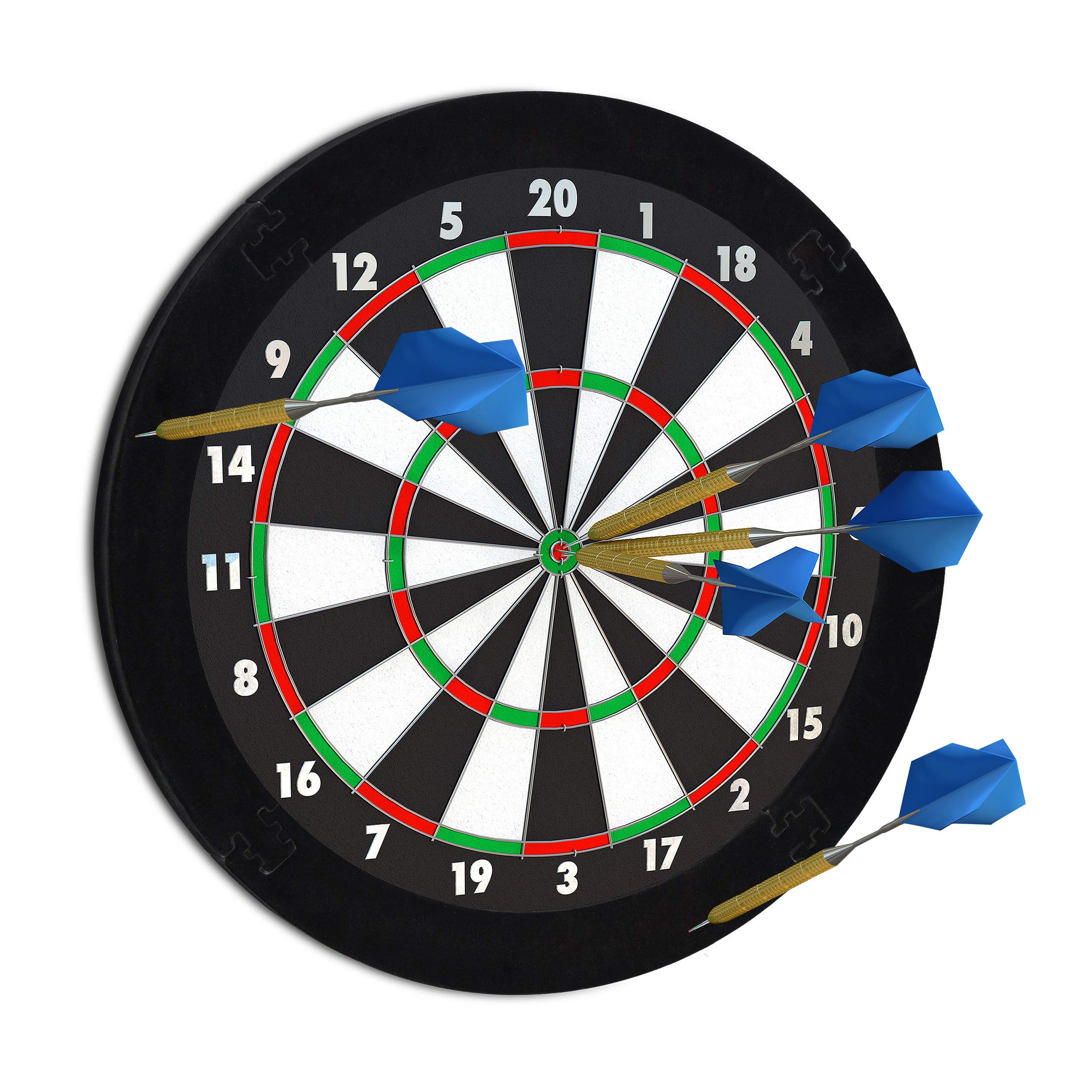 relaxdays-dart-auffangring-r5-4-teiliger-catchring-surround-f-r-dartboards-45-cm image 1